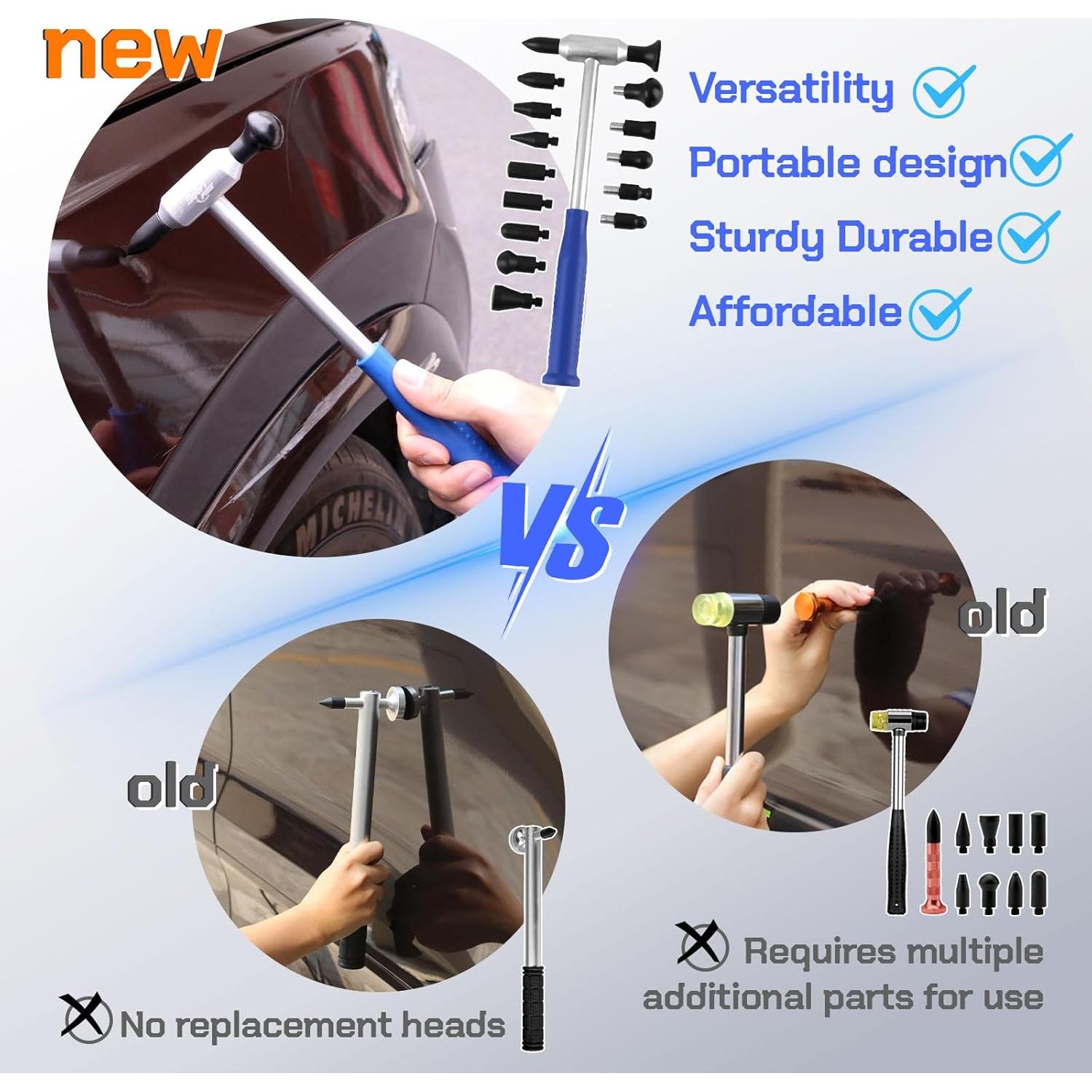 Juego de Herramientas de Martillo Super PDR MPT-N06 15 Piezas