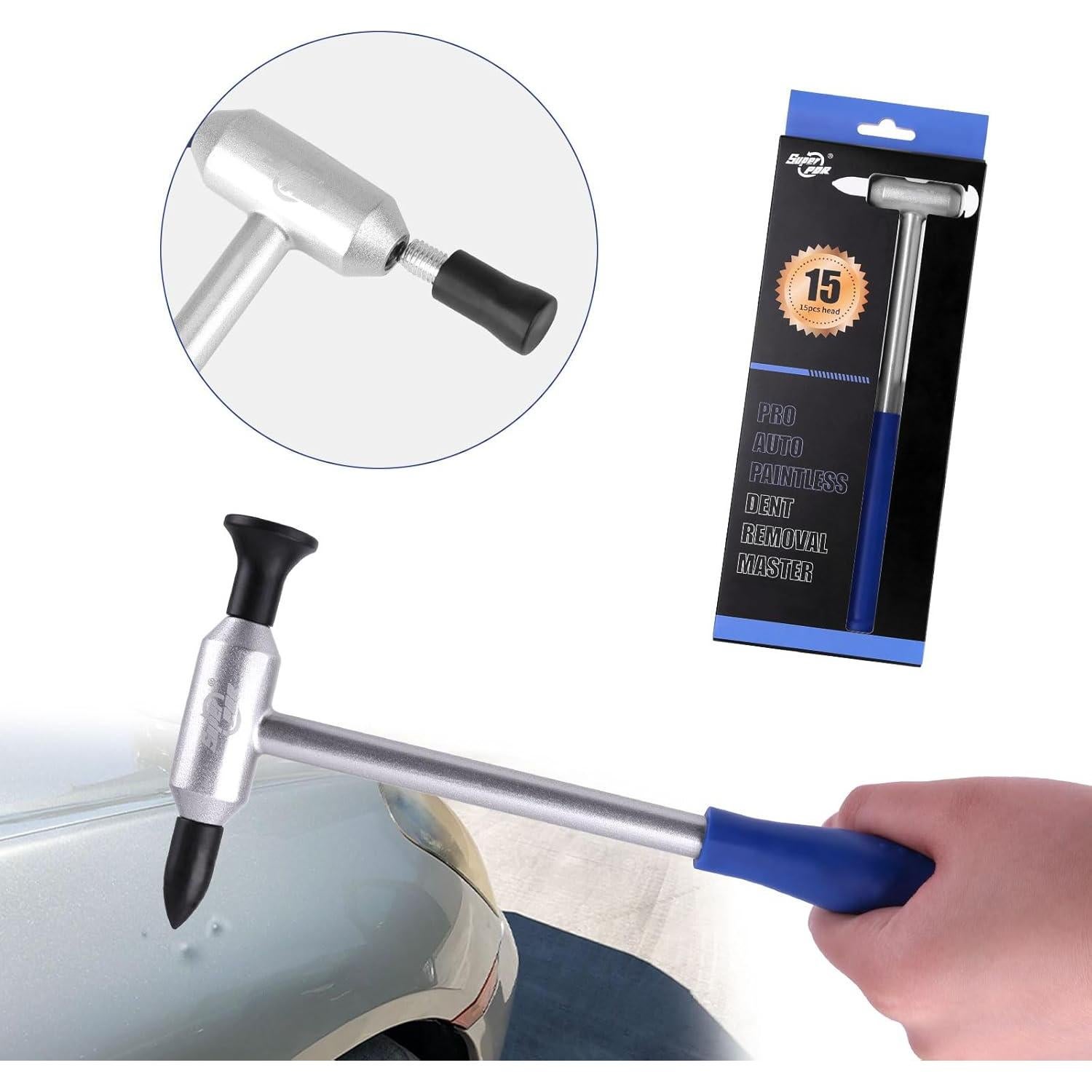 Juego de Herramientas de Martillo Super PDR MPT-N06 15 Piezas