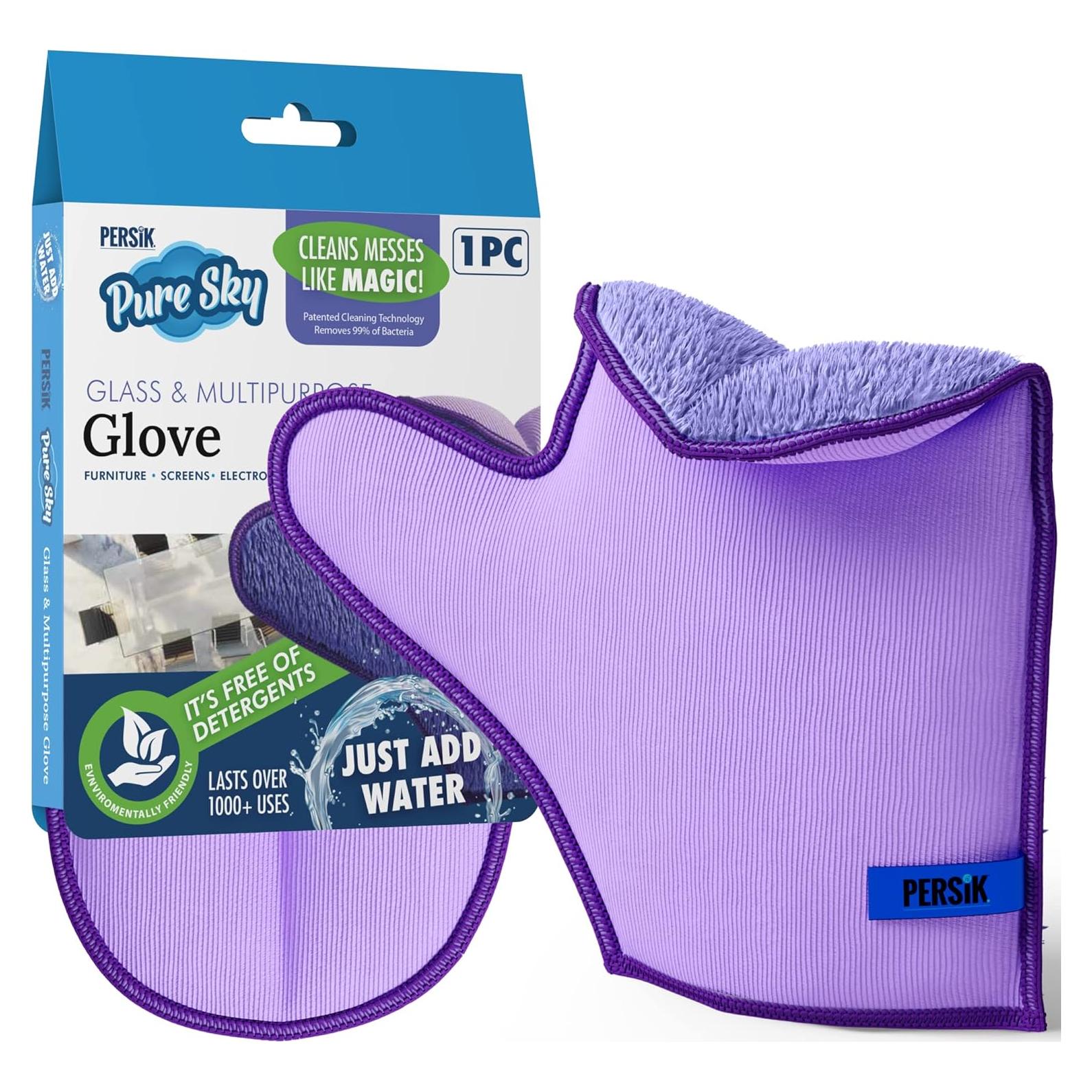 Guante de Limpieza Microfibra Persik Pure-Sky 2-en-1