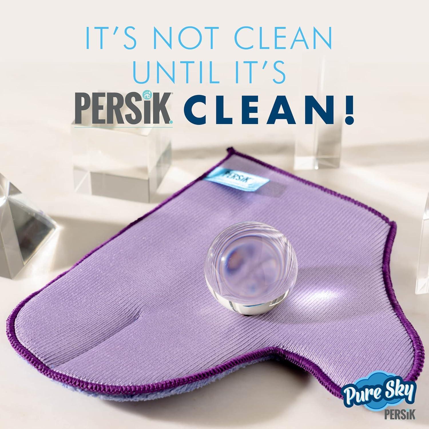 Guante de Limpieza Microfibra Persik Pure-Sky 2-en-1