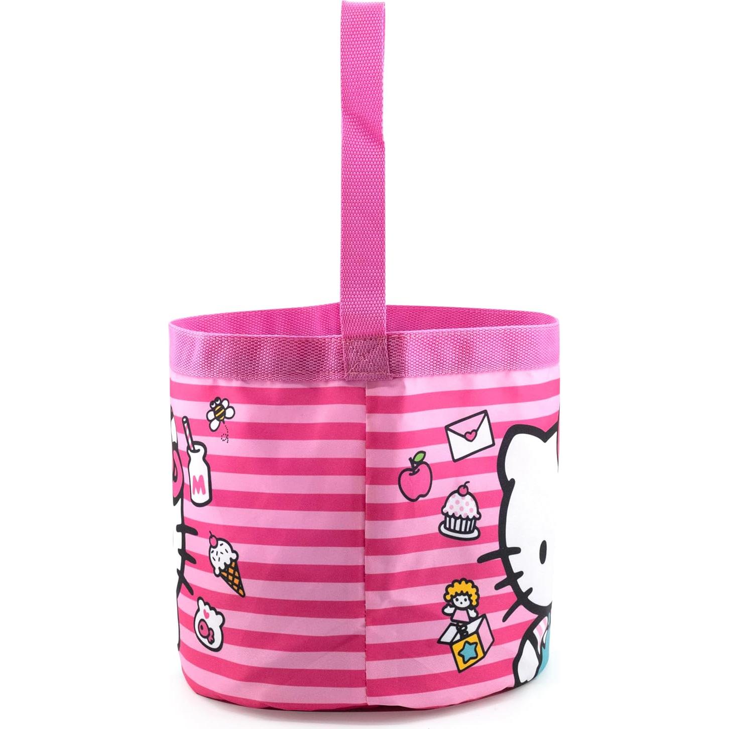 Cesta de Pascua Hello Kitty para Niños 20 cm Reutilizable