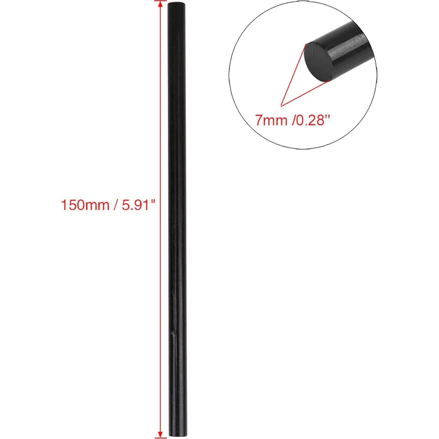 Barras de Pegamento Caliente X AUTOHAUX 50 Pcs 7mm x 150mm