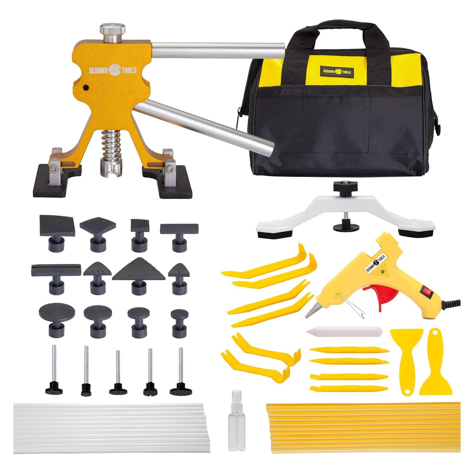 Kit de Reparación de Abolladuras 55 Piezas Segomo Tools