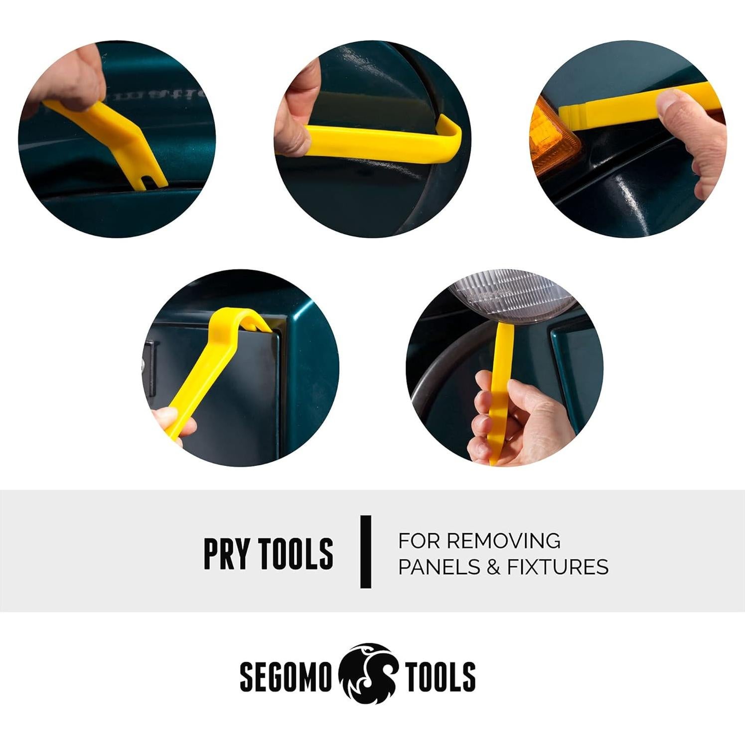 Kit de Reparación de Abolladuras 55 Piezas Segomo Tools