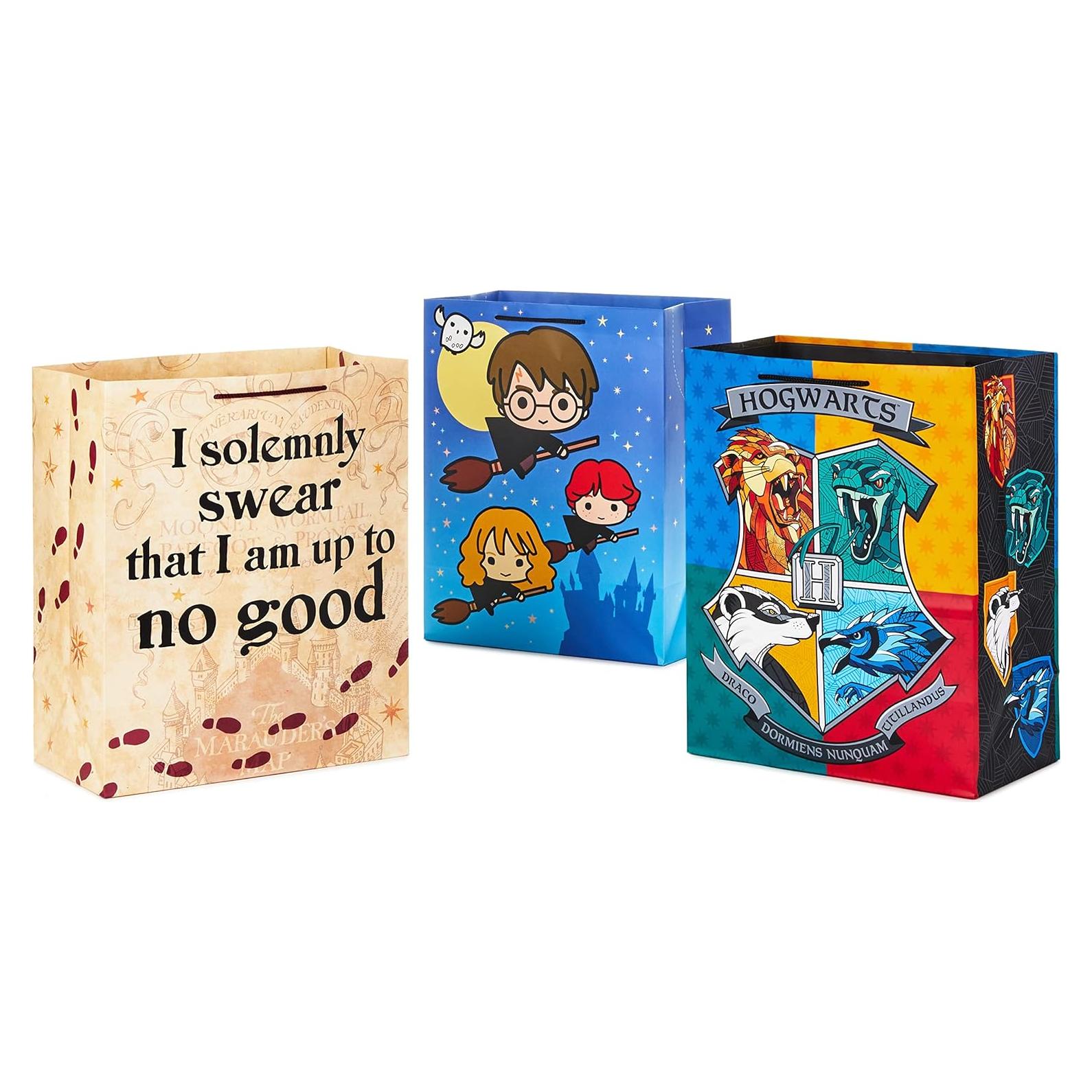 Bolsa de Regalo Grande Hallmark Harry Potter 3 Diseños