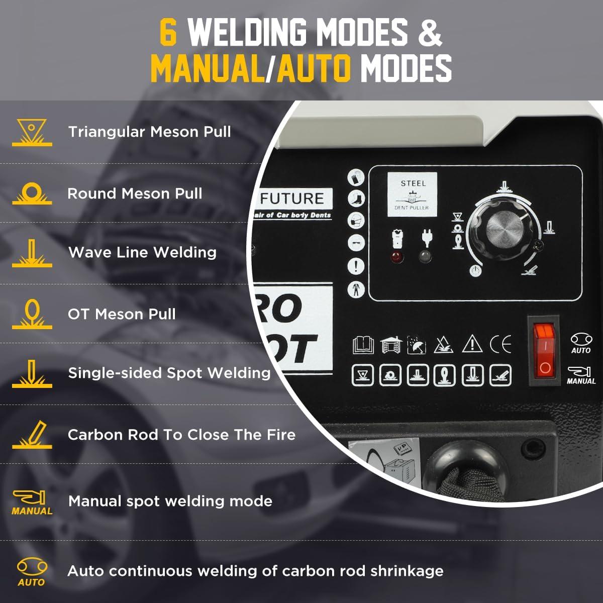 Máquina de Soldadura para Abolladuras YUANRI DPMachine 3000W