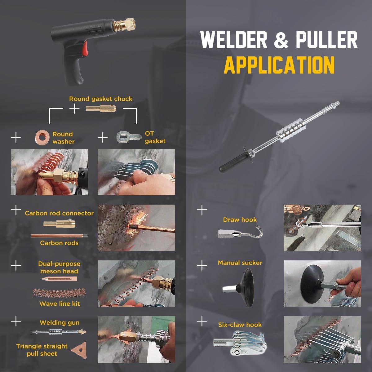 Máquina de Soldadura para Abolladuras YUANRI DPMachine 3000W