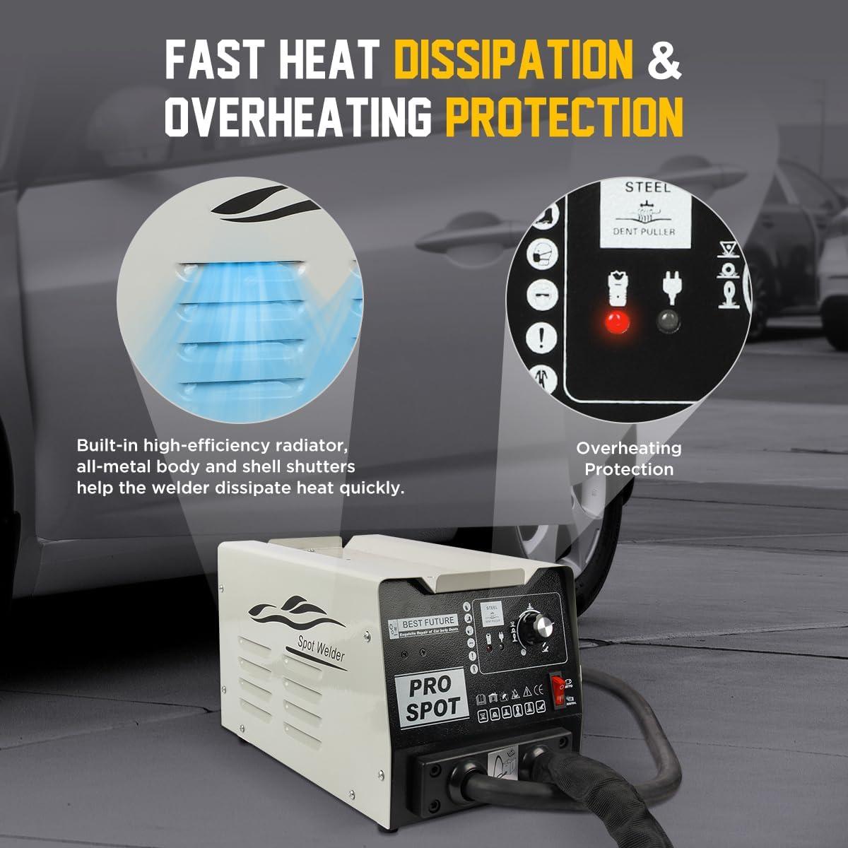 Máquina de Soldadura para Abolladuras YUANRI DPMachine 3000W