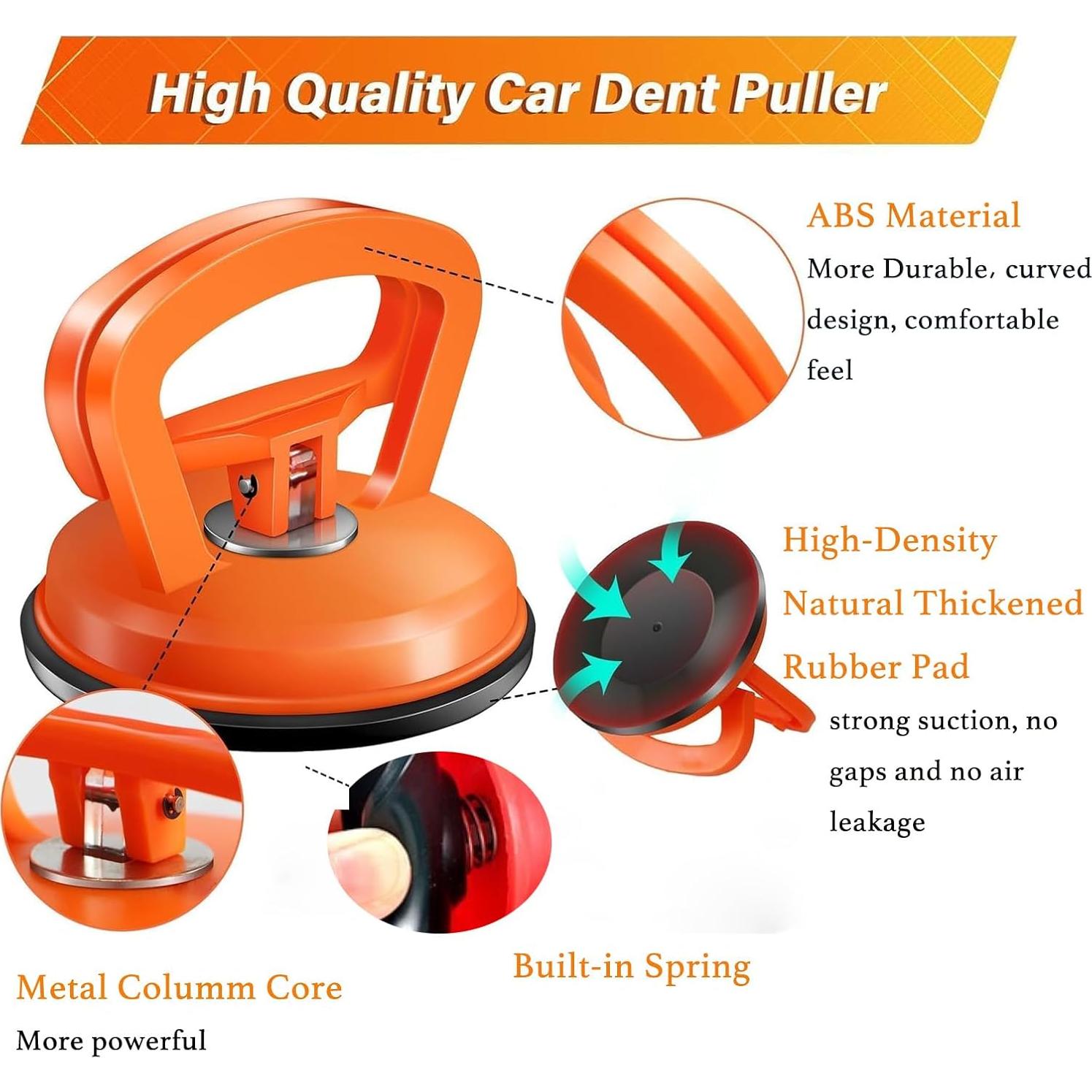 Ventosa de Alta Resistencia HBLiliang HB-03 - 3 Piezas 22.68 kg