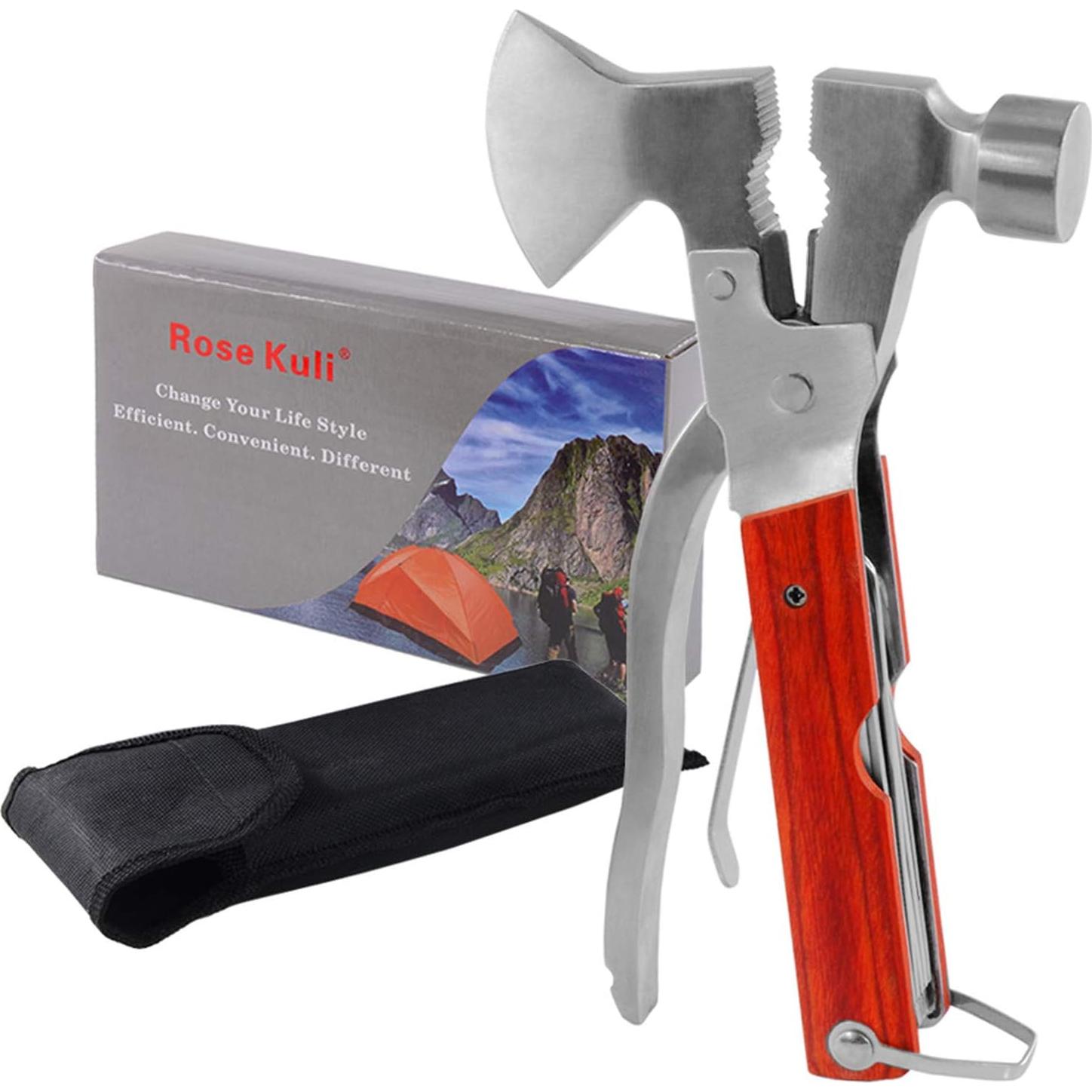 Multitool Camping Rose Kuli 18 en 1 Herramienta de Supervivencia