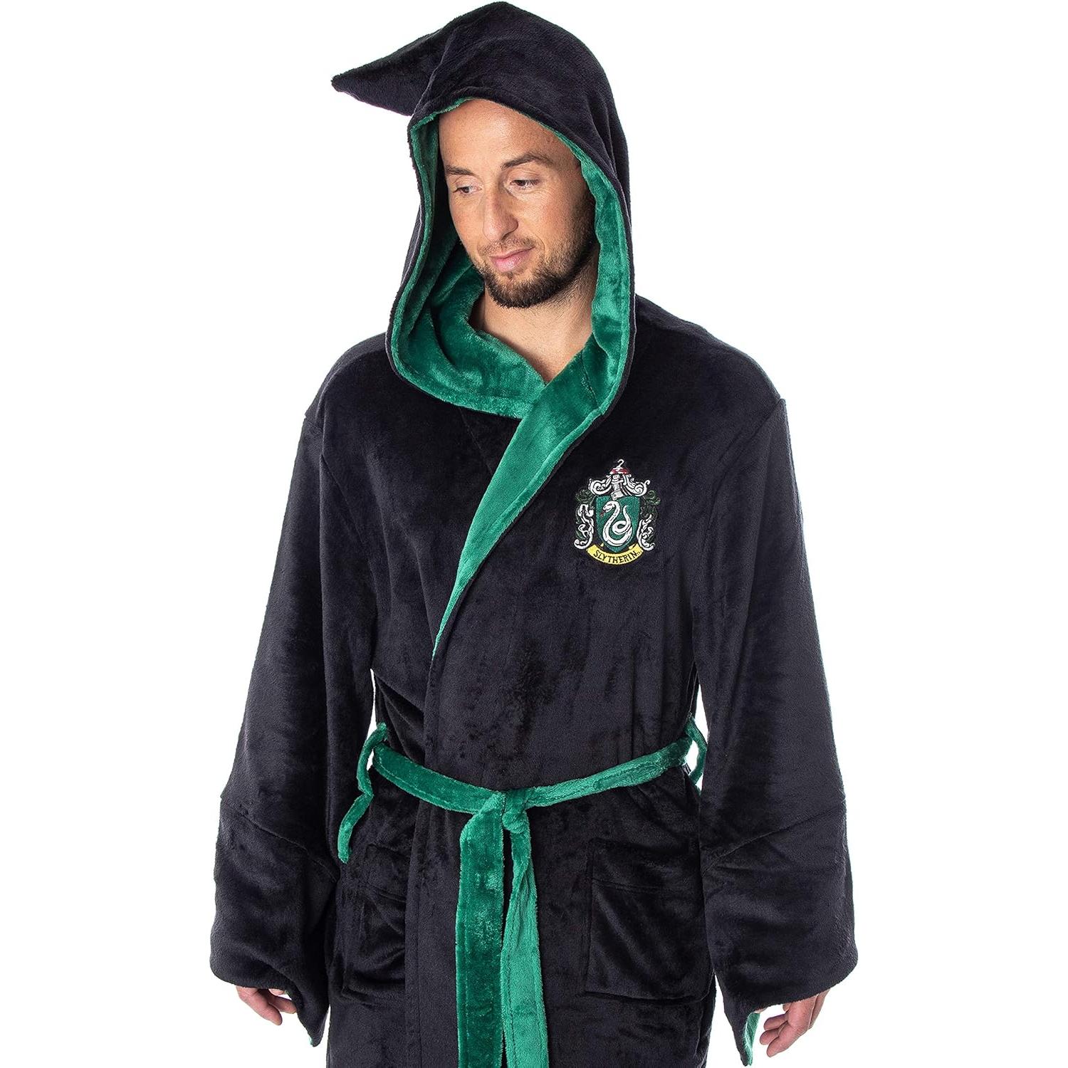 Bata de Felpa Harry Potter Intimo - Gryffindor, Slytherin