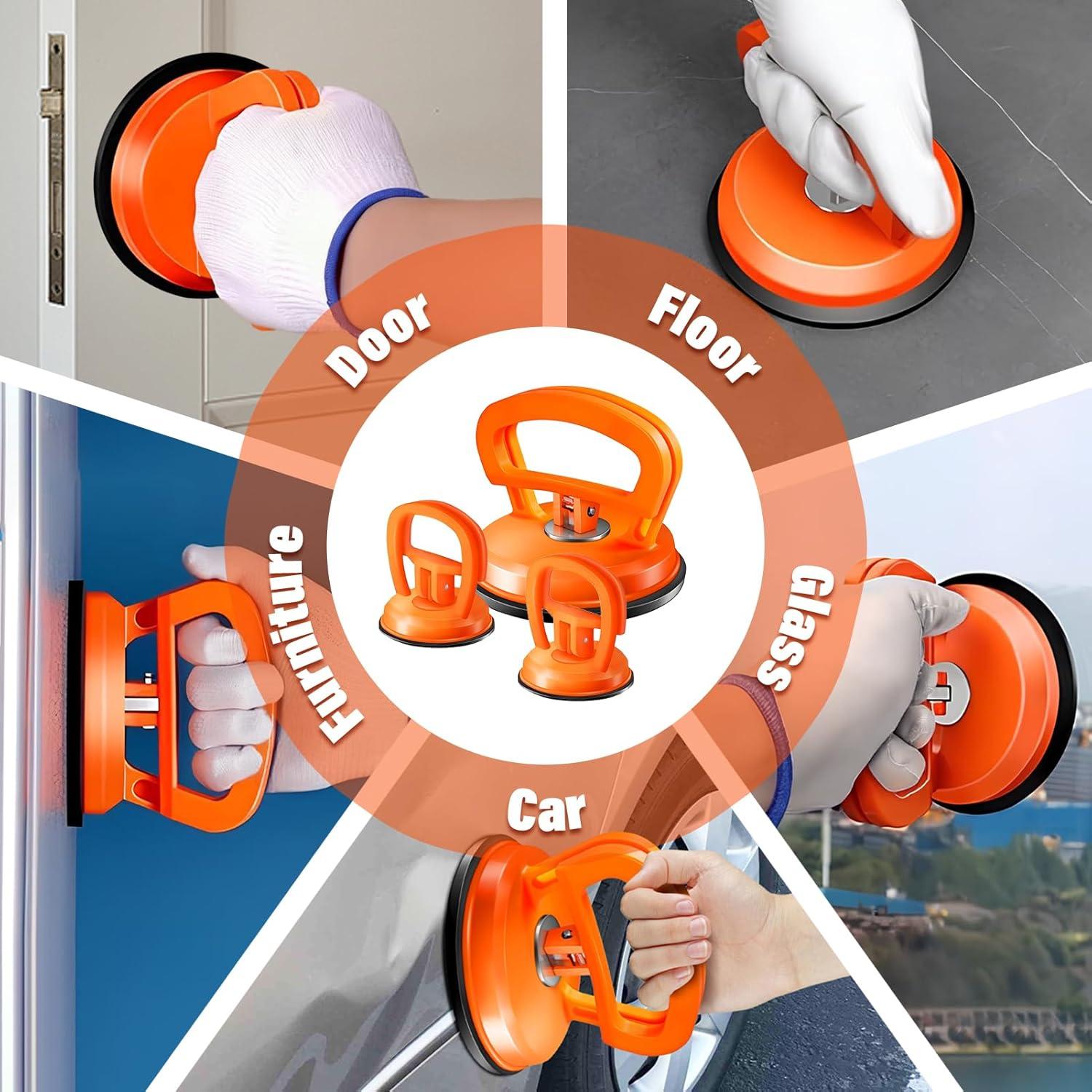 Kit Extractor de Abolladuras para Automóviles 3 Piezas - Lorenzetti