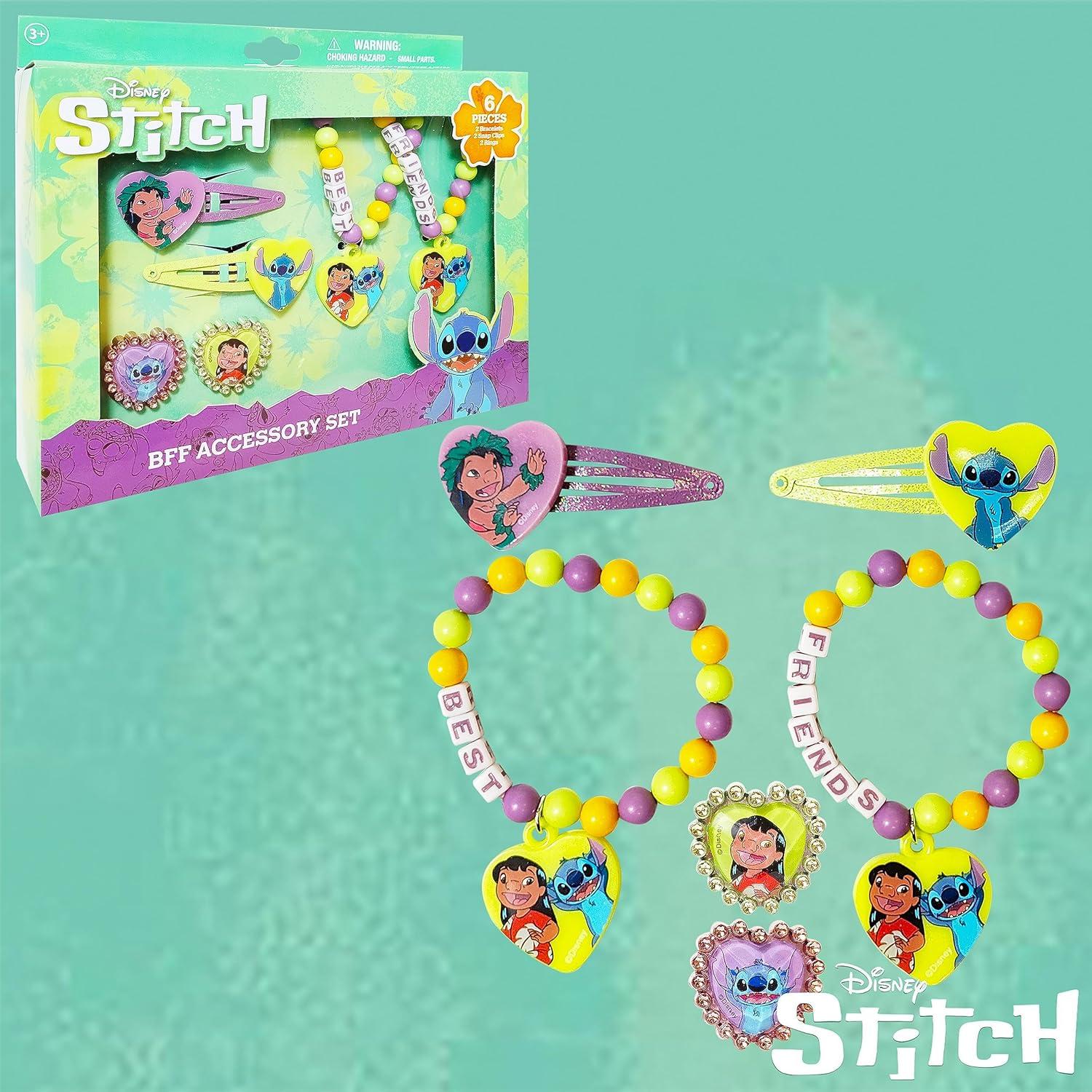 Set Joyería LUV HER Disney Stitch 6 Piezas Niñas 3+