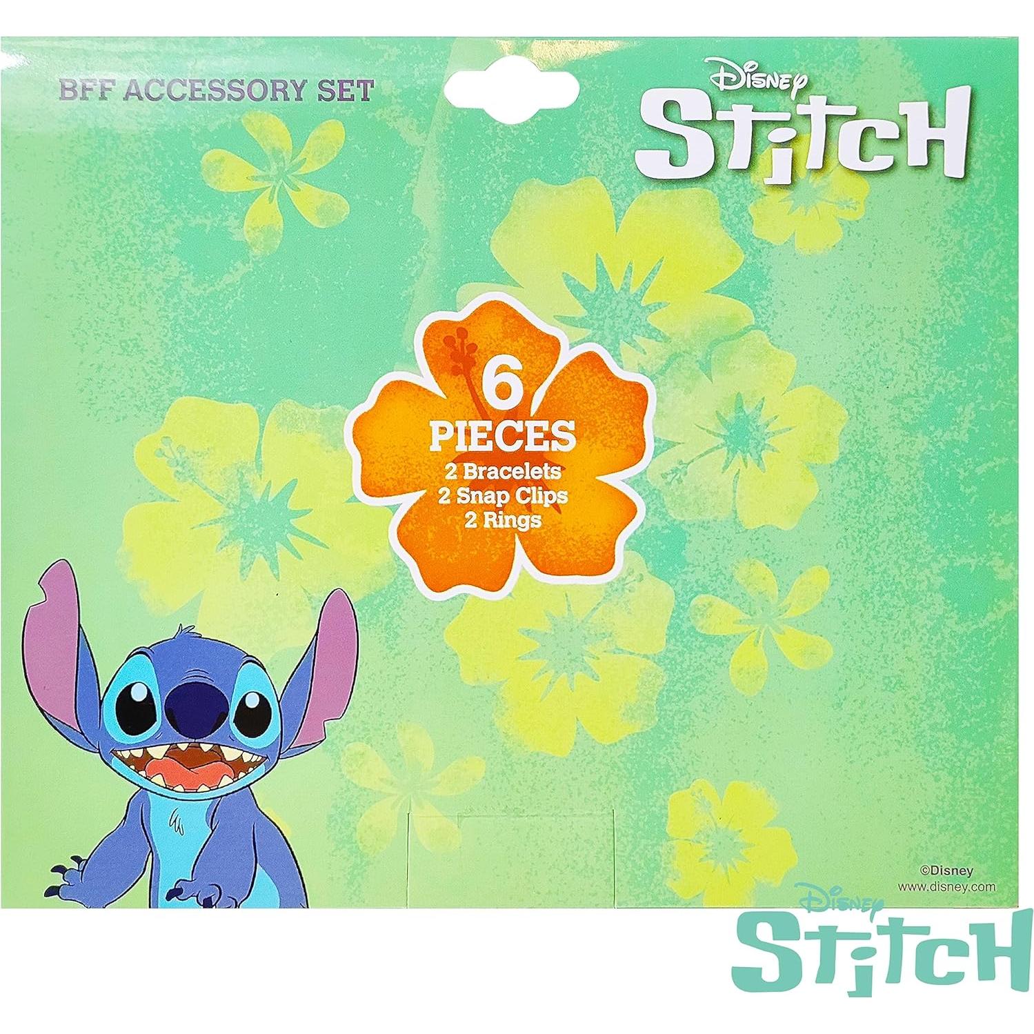 Set Joyería LUV HER Disney Stitch 6 Piezas Niñas 3+