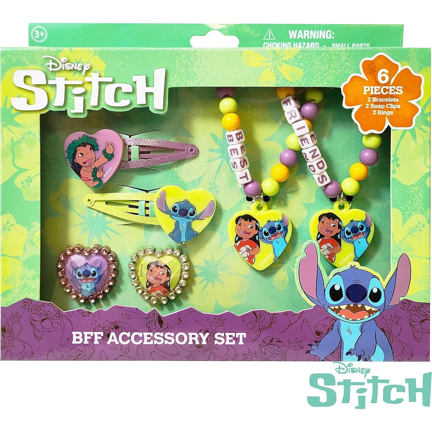 Set Joyería LUV HER Disney Stitch 6 Piezas Niñas 3+