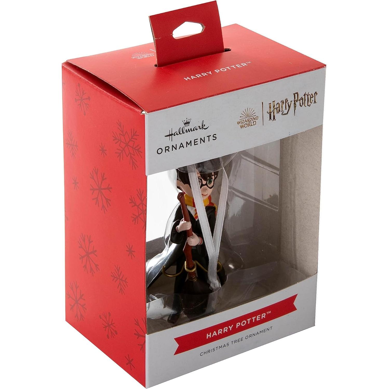 Adorno Coleccionable Hallmark Harry Potter con Escoba