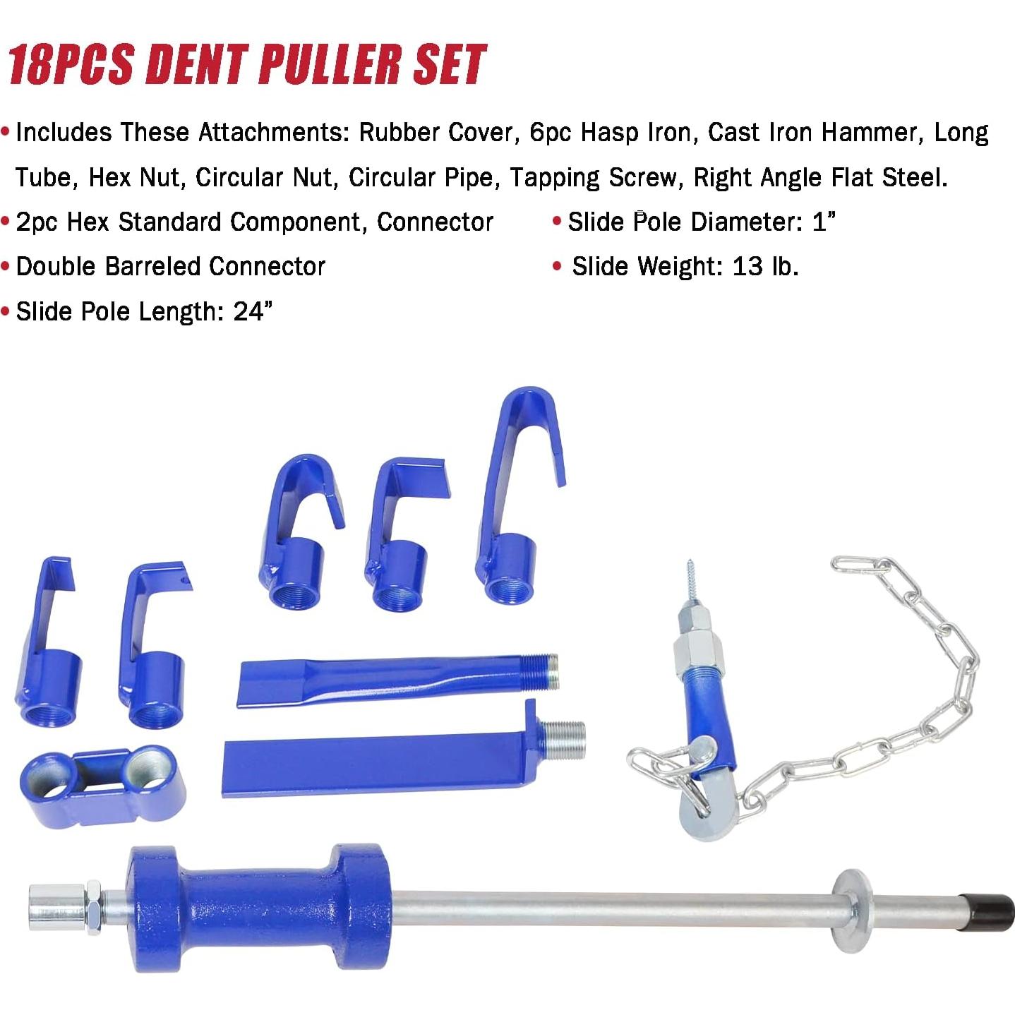 Extractor de Abolladuras 5.9KG WINMAX con Estuche Portátil