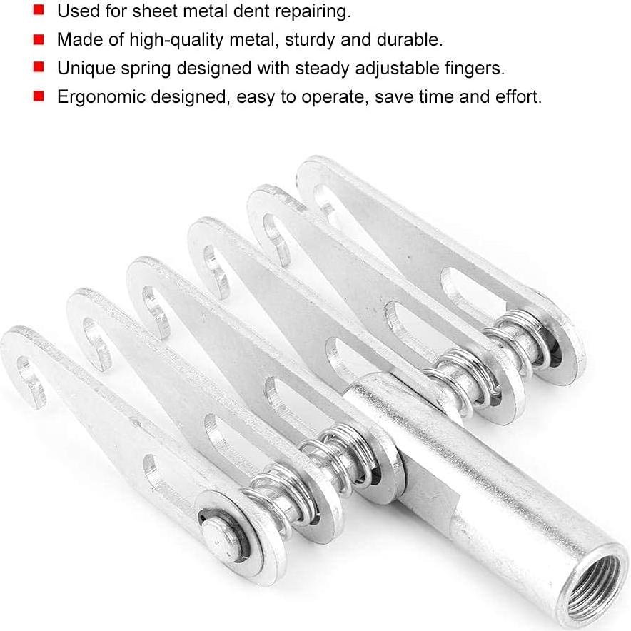 Extractor de Abolladuras Xuuyuu 6 Garras Ajustables Metal