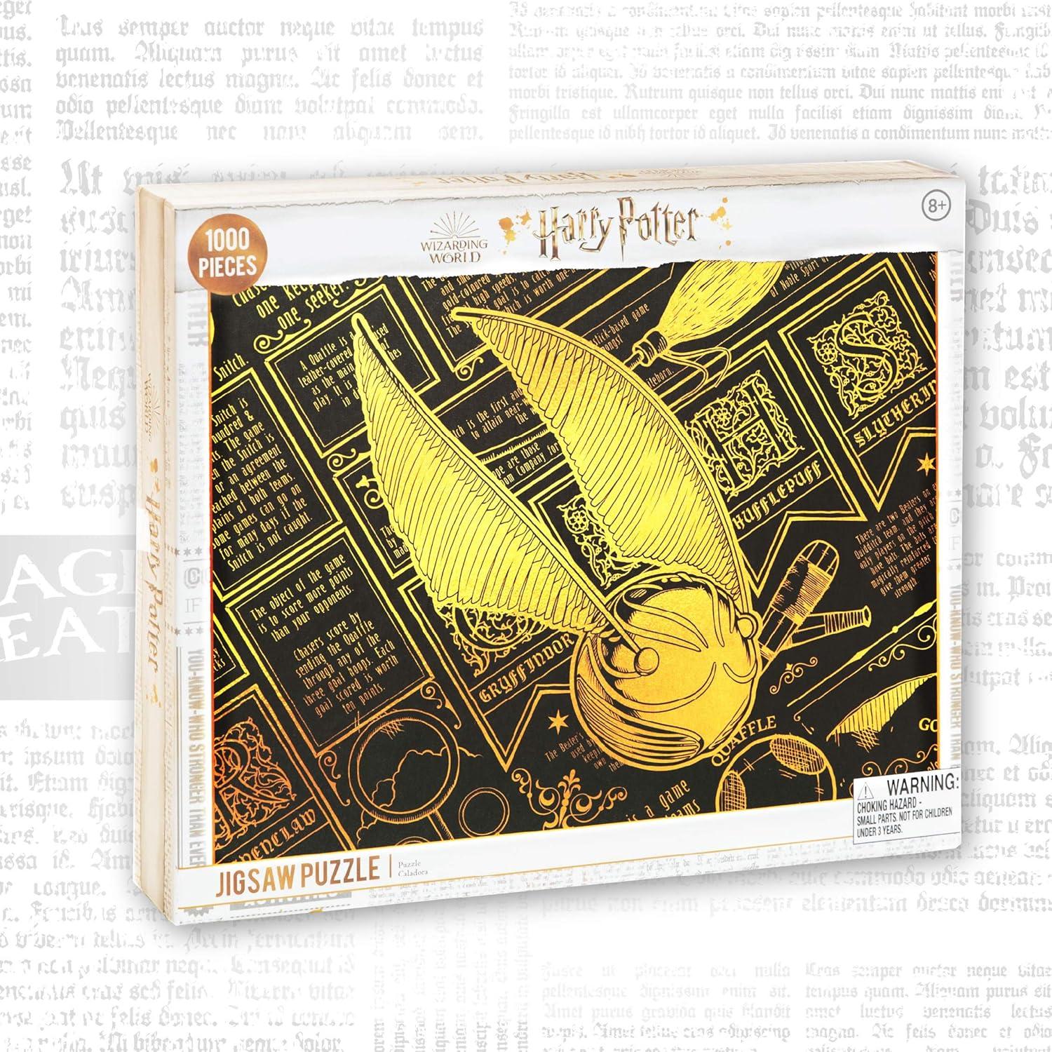 Rompecabezas Harry Potter Golden Snitch 1000 Piezas