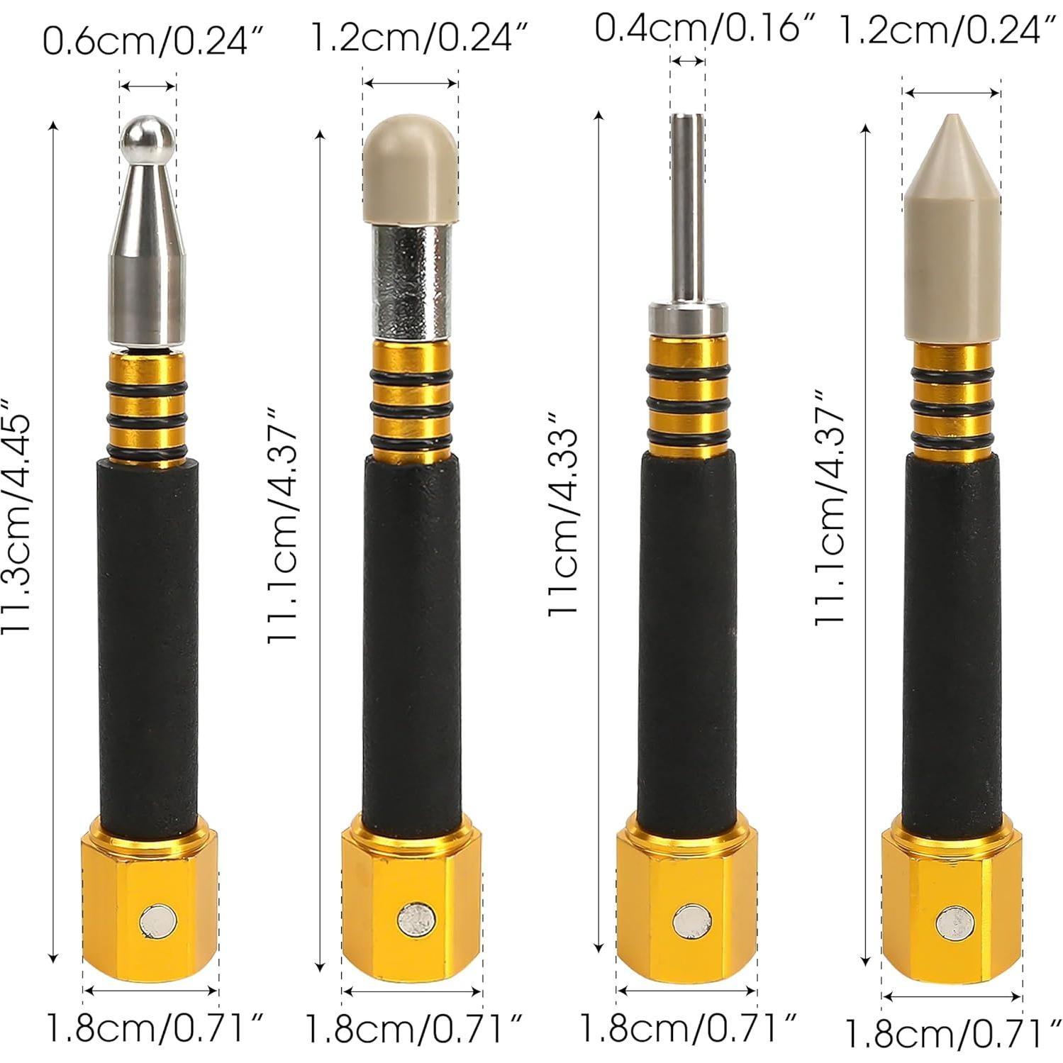 Juego de 4 Herramientas de Eliminación de Abolladuras BuleVina