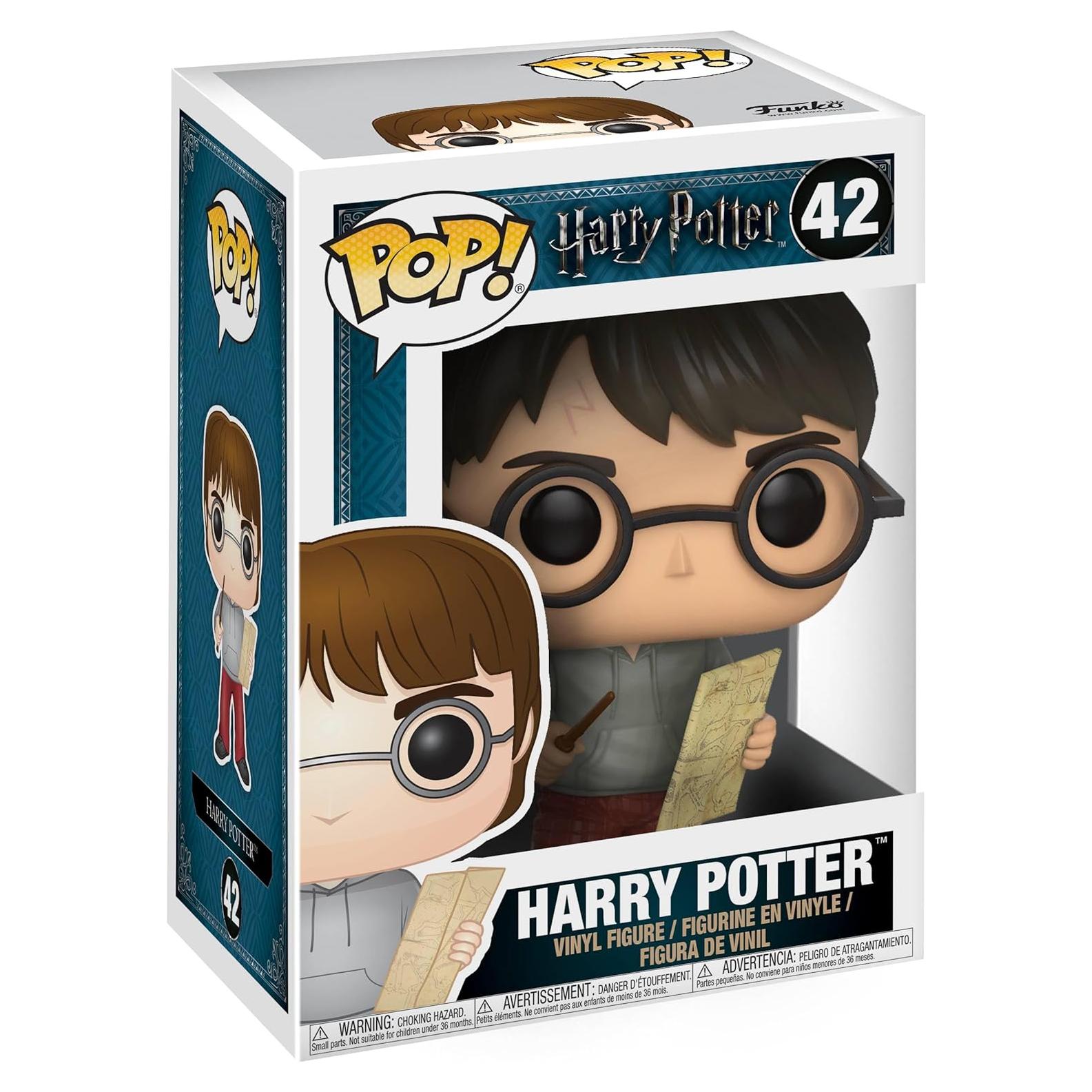 Funko Pop Movies Potter-Harry w/Marauders Map w Toy