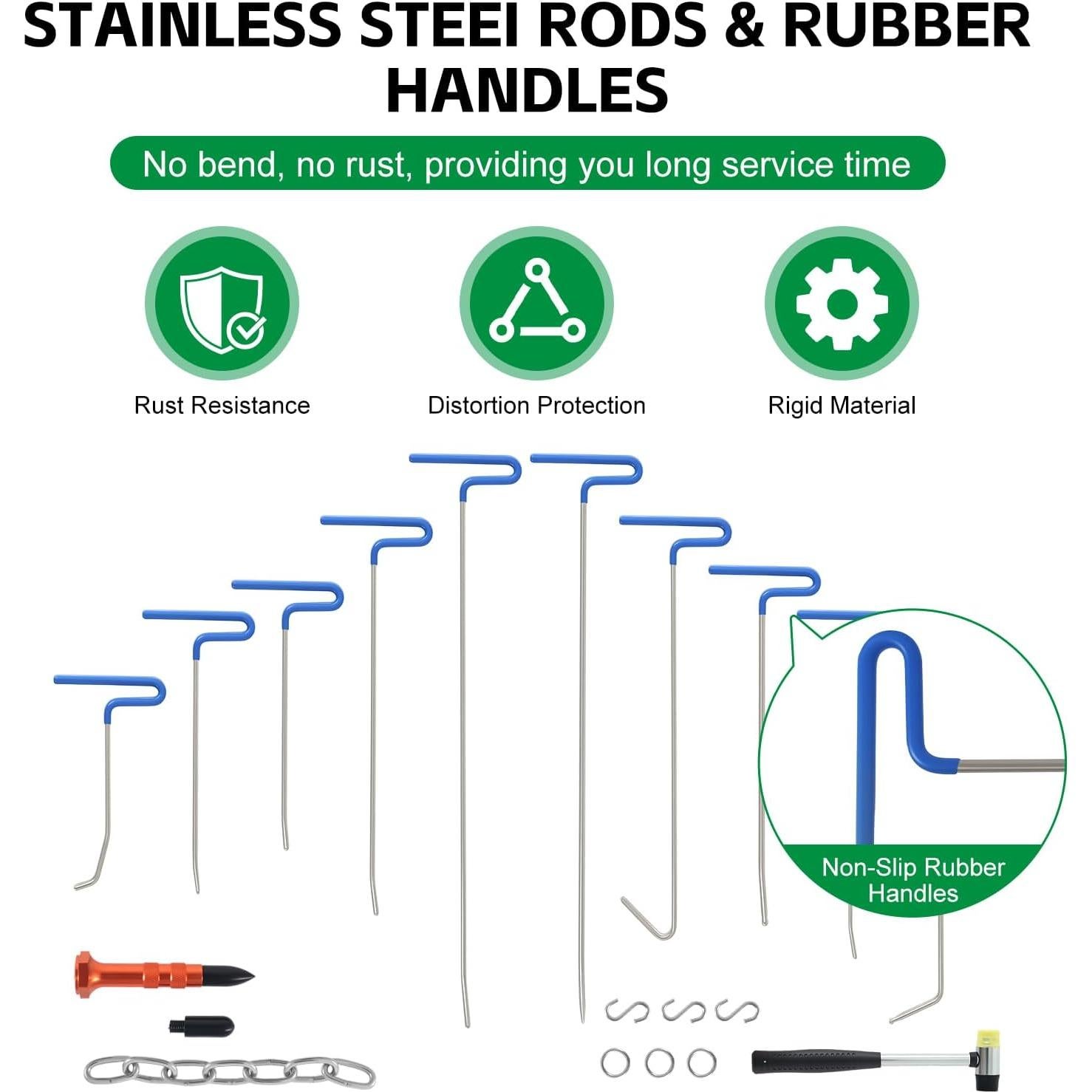 Kit de Eliminación de Abolladuras MR DIY TOOLS 20 Piezas