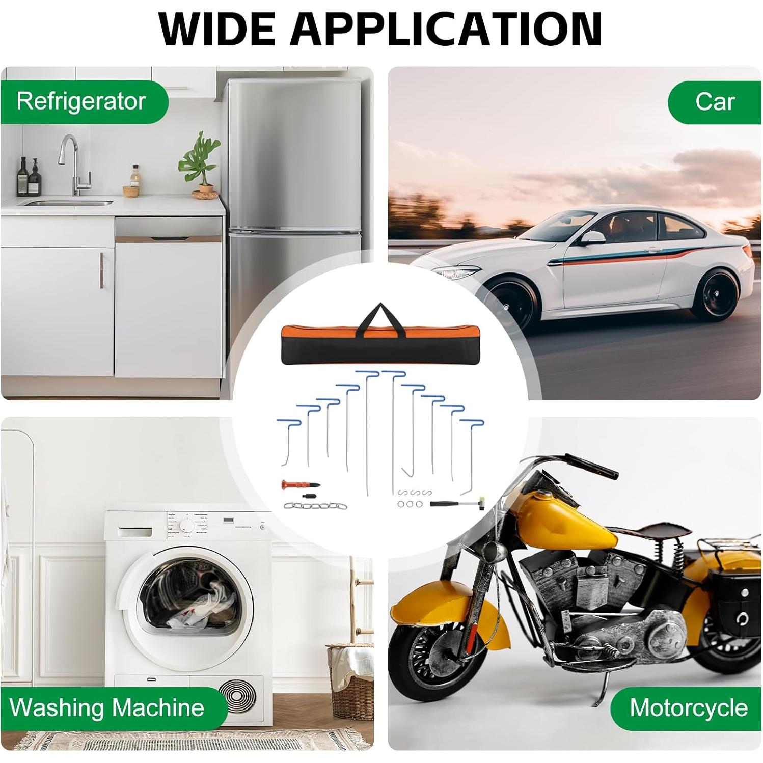 Kit de Eliminación de Abolladuras MR DIY TOOLS 20 Piezas