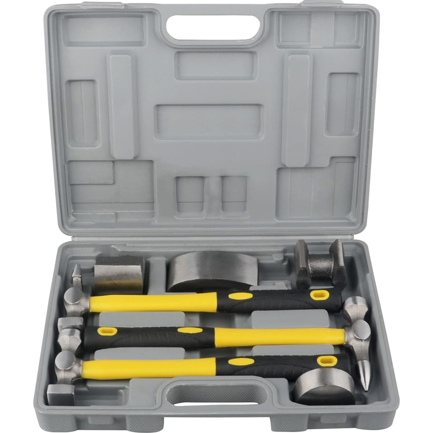 Kit de Reparación de Carrocería DAYUAN 7 Piezas - Martillos y Dolly