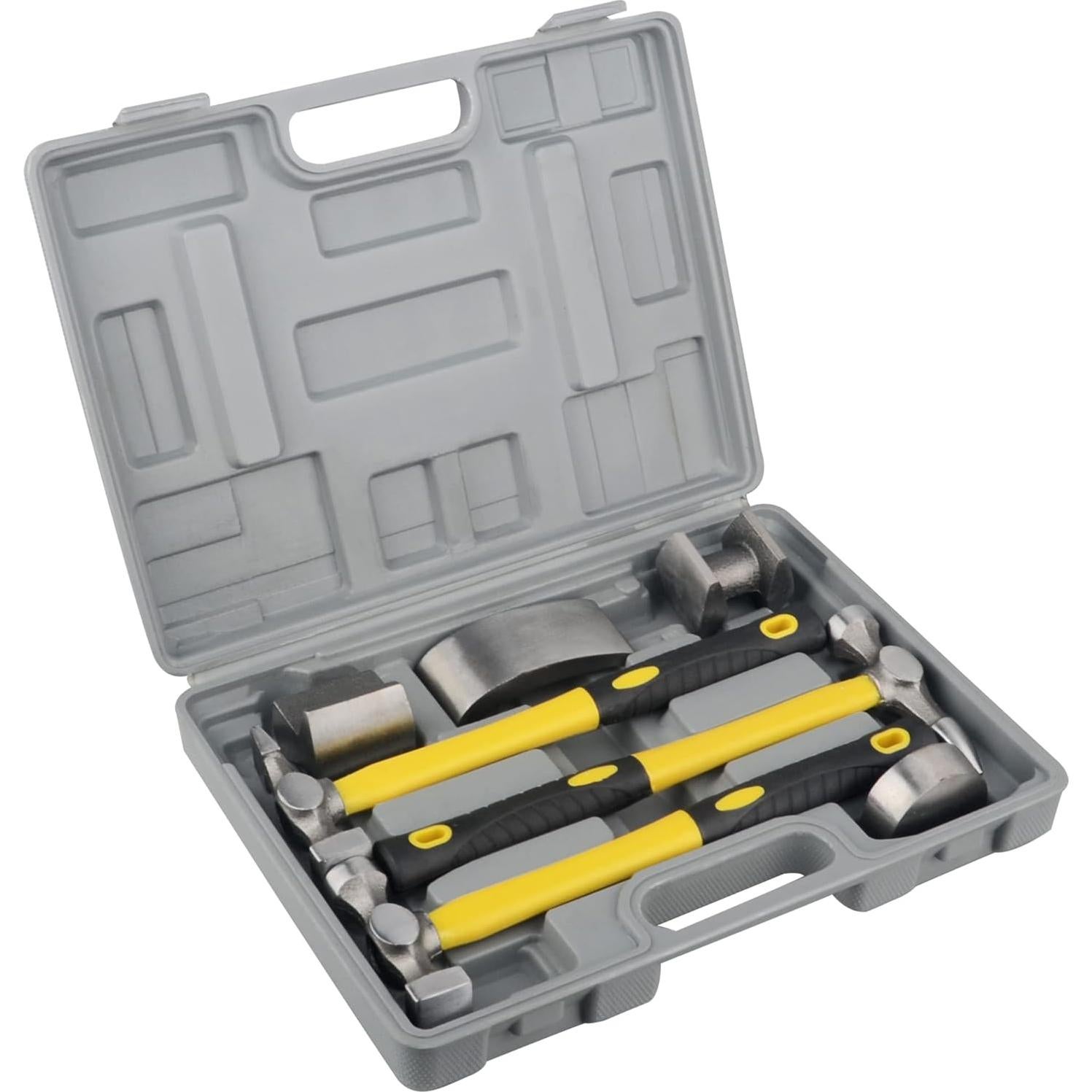 Kit de Reparación de Carrocería DAYUAN 7 Piezas - Martillos y Dolly