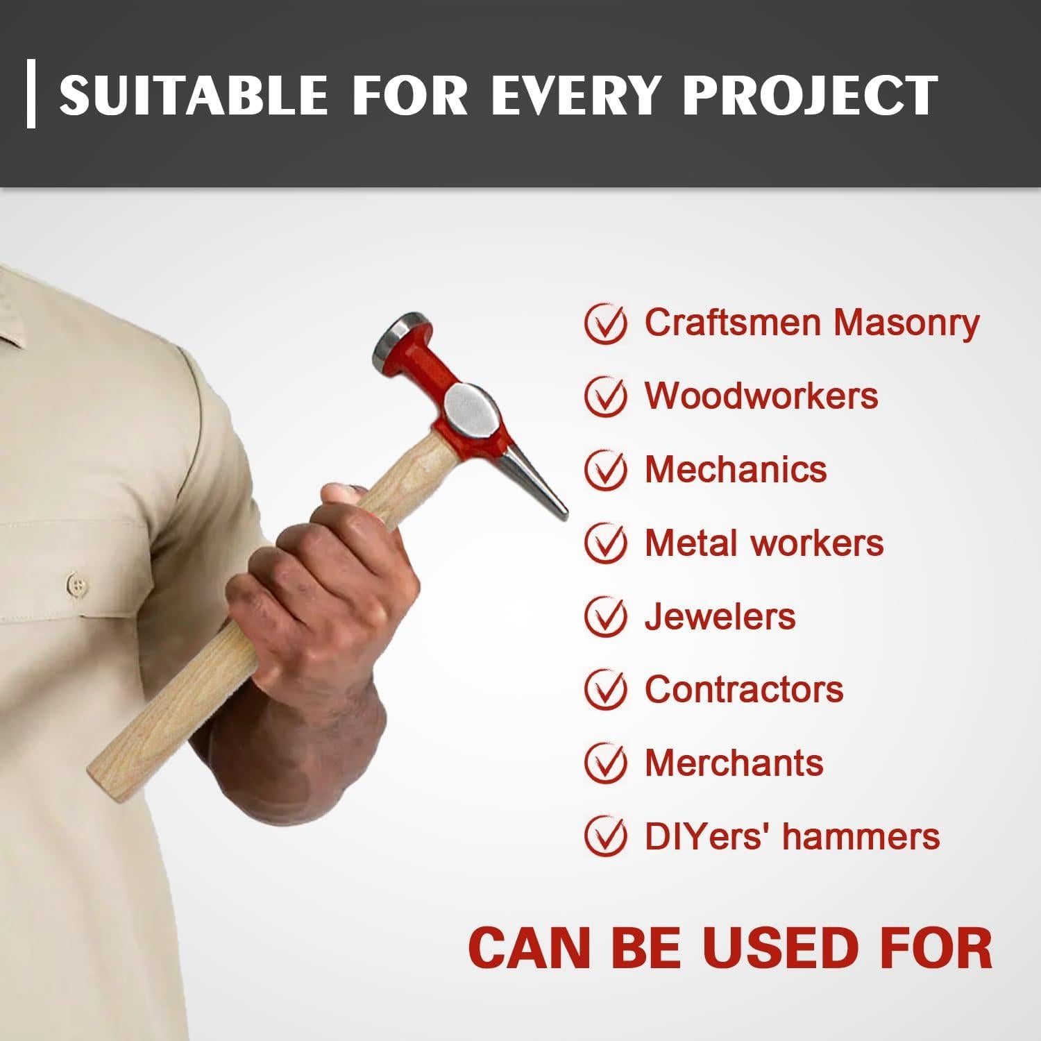 Juego de herramientas de carrocería PASBAS 9 piezas acero al carbono