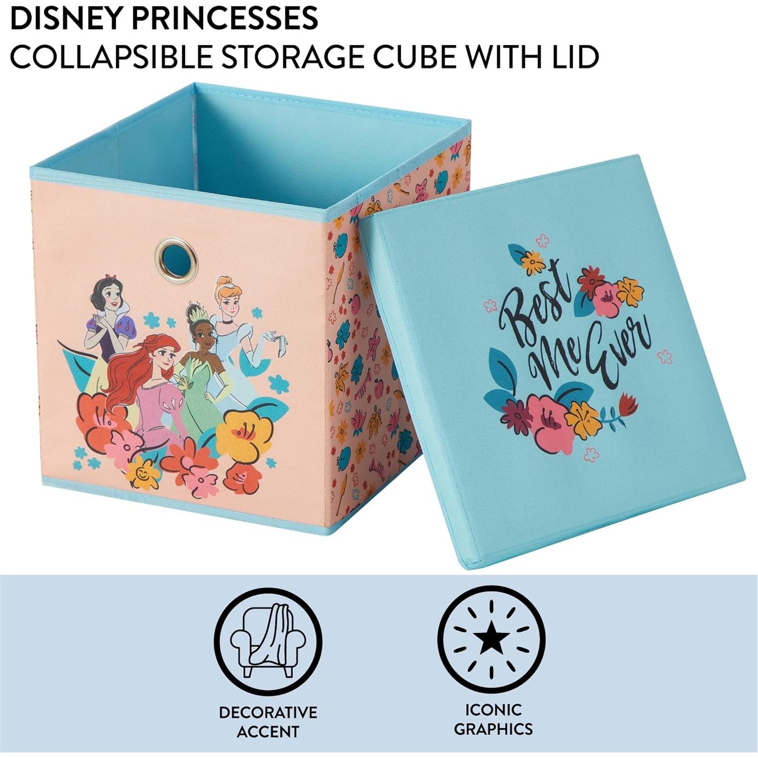 Cubo de Almacenamiento Plegable Idea Nuova Princesa 25,4 cm