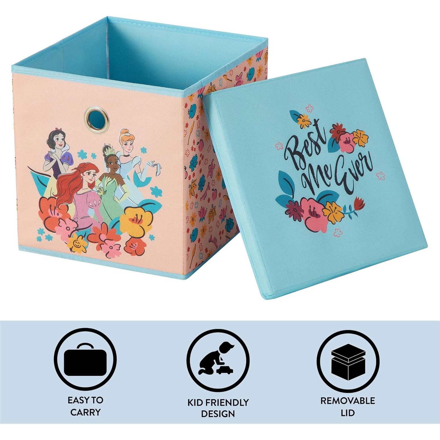 Cubo de Almacenamiento Plegable Idea Nuova Princesa 25,4 cm