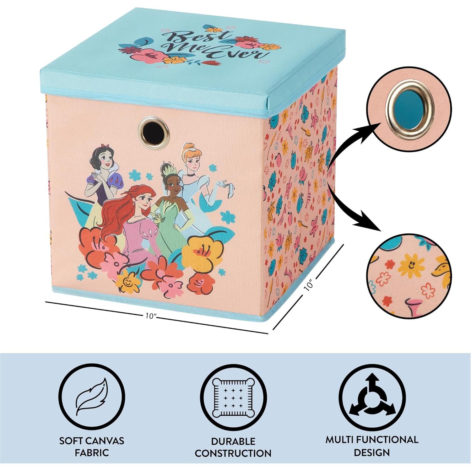 Cubo de Almacenamiento Plegable Idea Nuova Princesa 25,4 cm