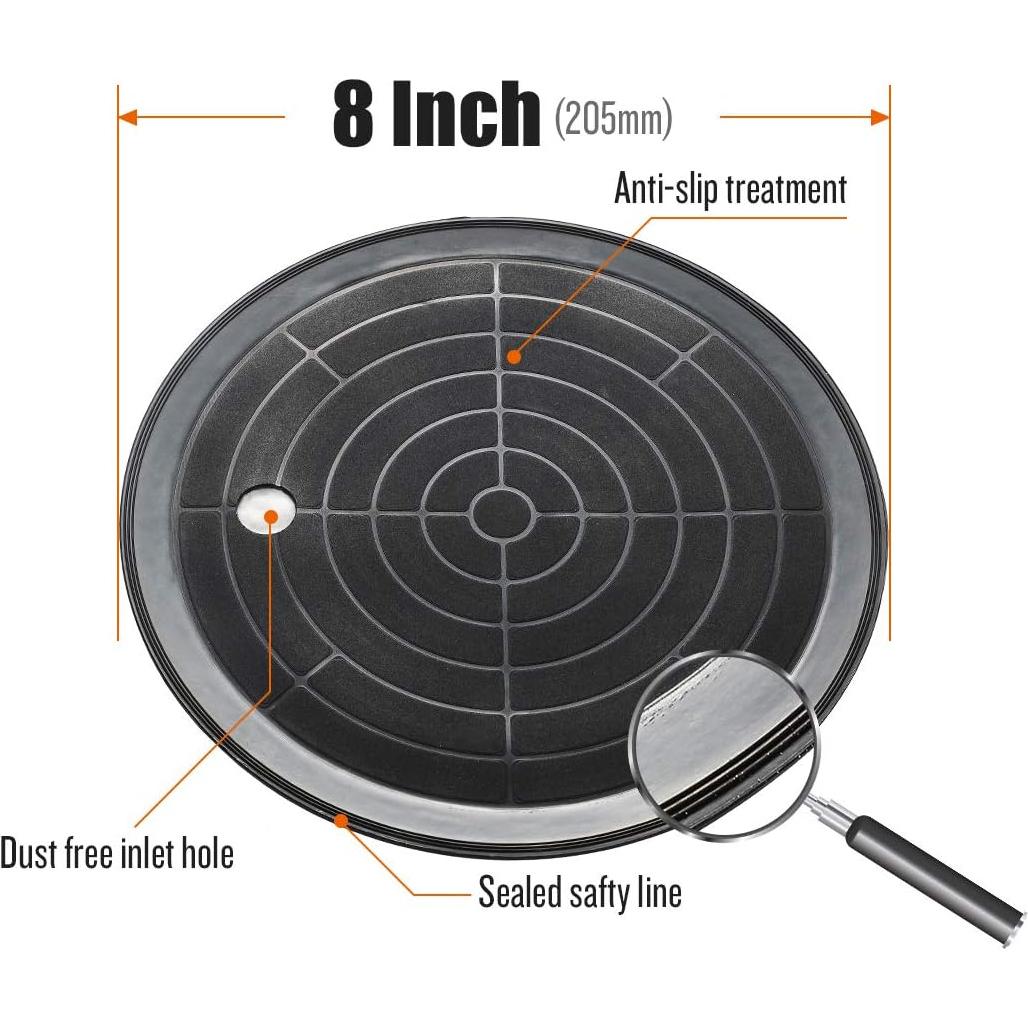 Ventosa de Metal y Vidrio IMT 20.32 cm para Superficie Rugosa