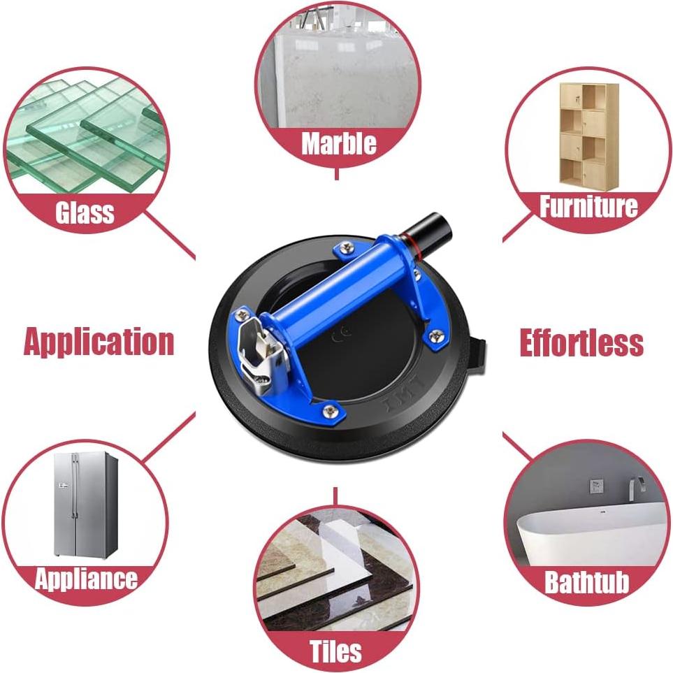 Ventosa de Metal y Vidrio IMT 20.32 cm para Superficie Rugosa