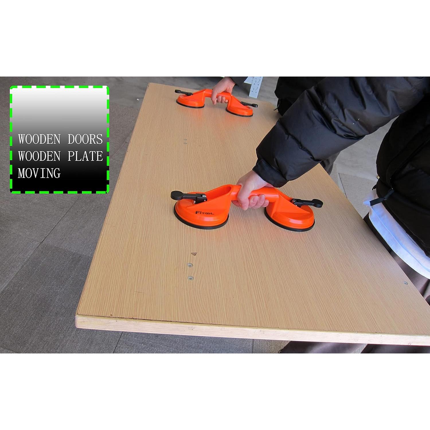 Extractor de Abolladuras con Mango de ABS y Doble Copa 115mm