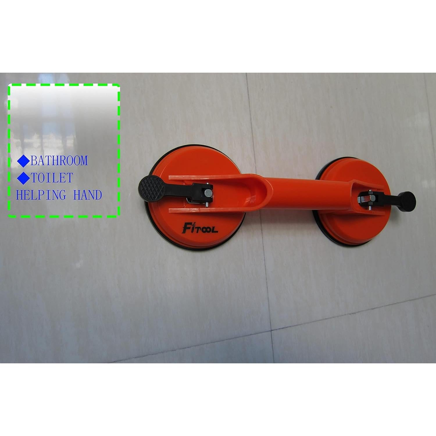 Extractor de Abolladuras con Mango de ABS y Doble Copa 115mm