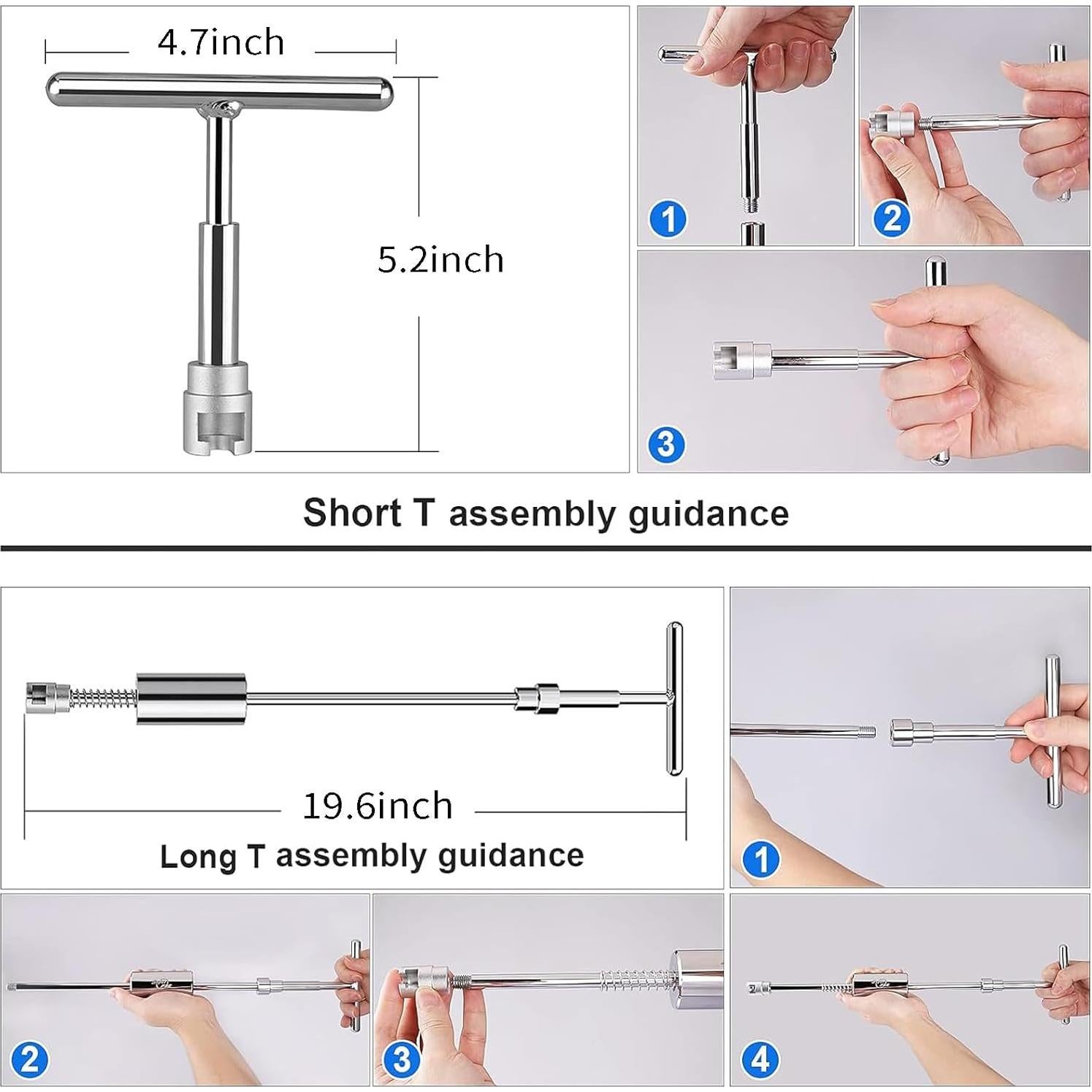 Kit de Extracción de Abolladuras DBG05 - Extractor T-Bar y Accesorios