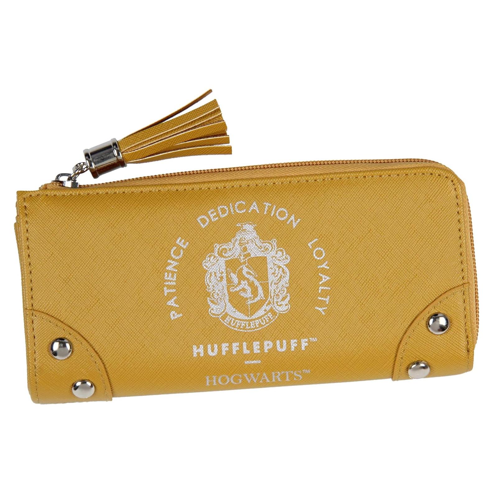 Cartera Harry Potter Bioworld Hufflepuff Cuero Sintético
