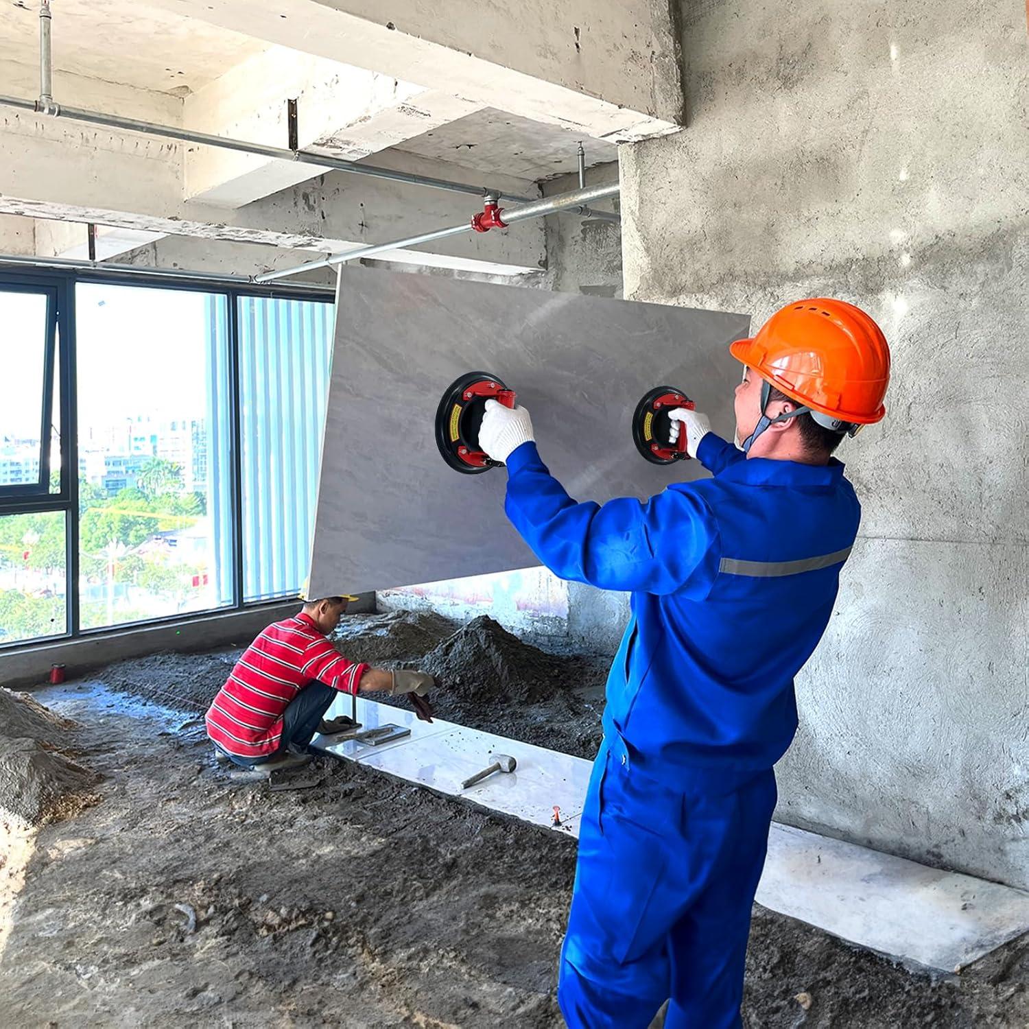 Ventosas de vidrio YYDENTOOL 8" alta resistencia 2 unidades