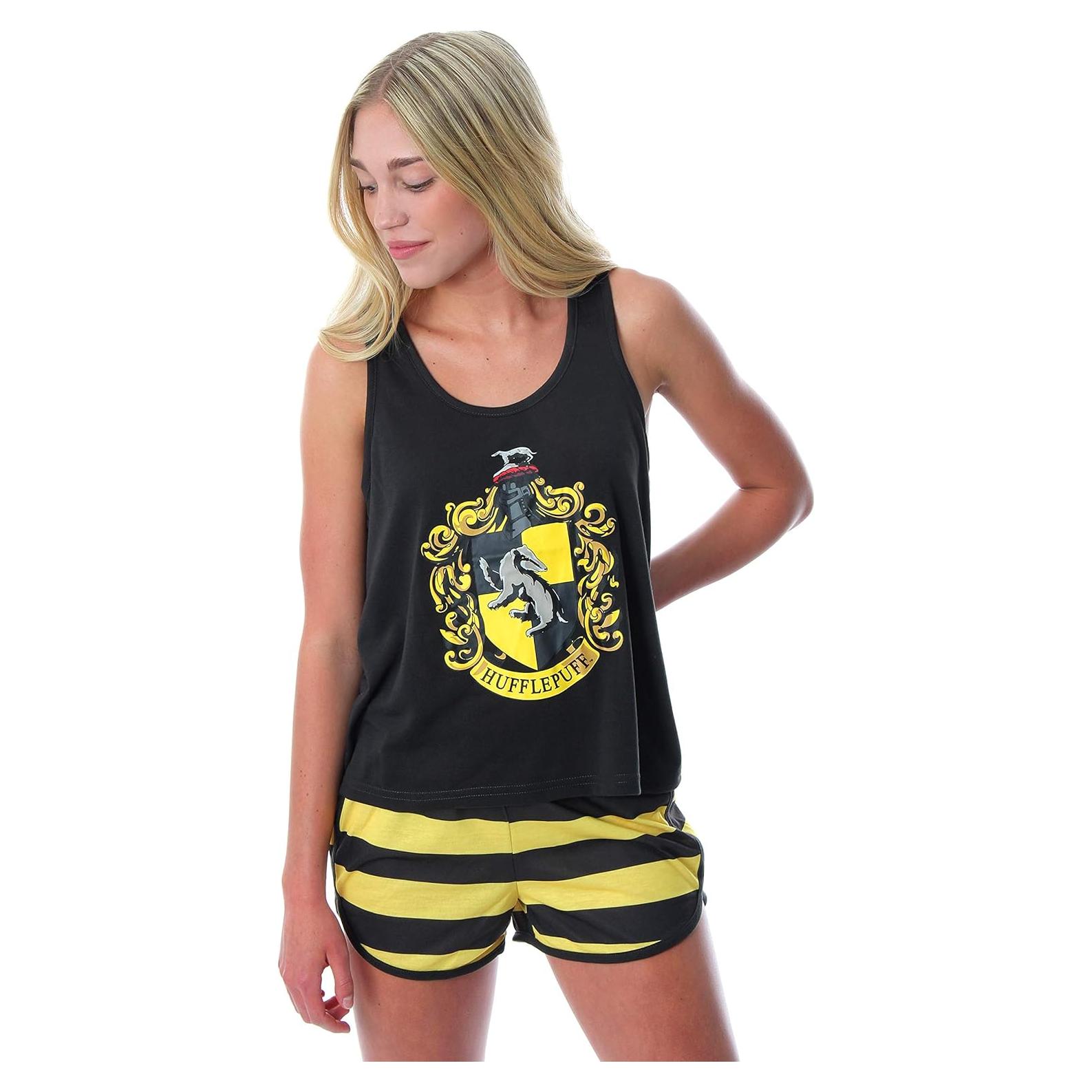 Pijama de Harry Potter para Mujeres - Hufflepuff - Mediano