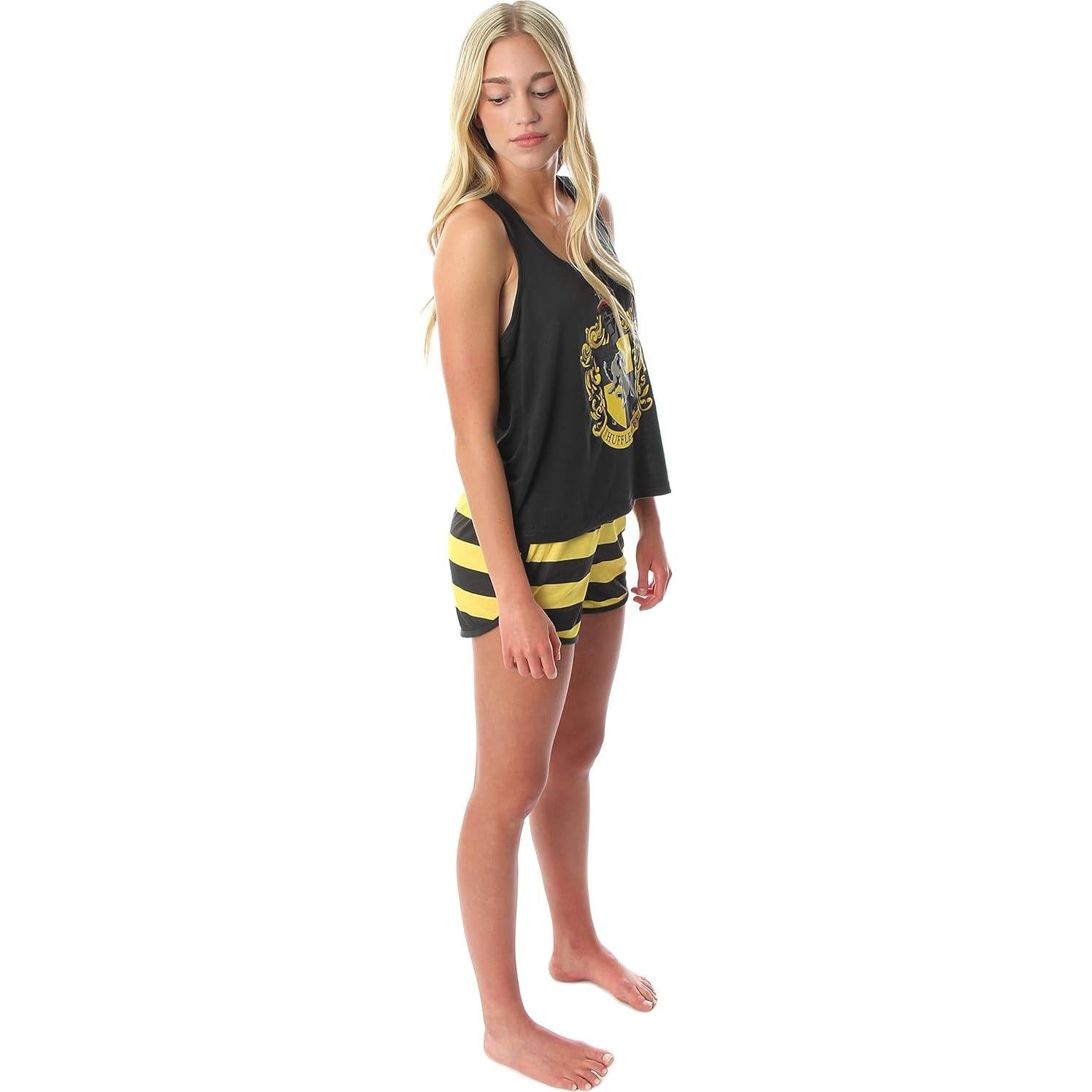 Pijama de Harry Potter para Mujeres - Hufflepuff - Mediano