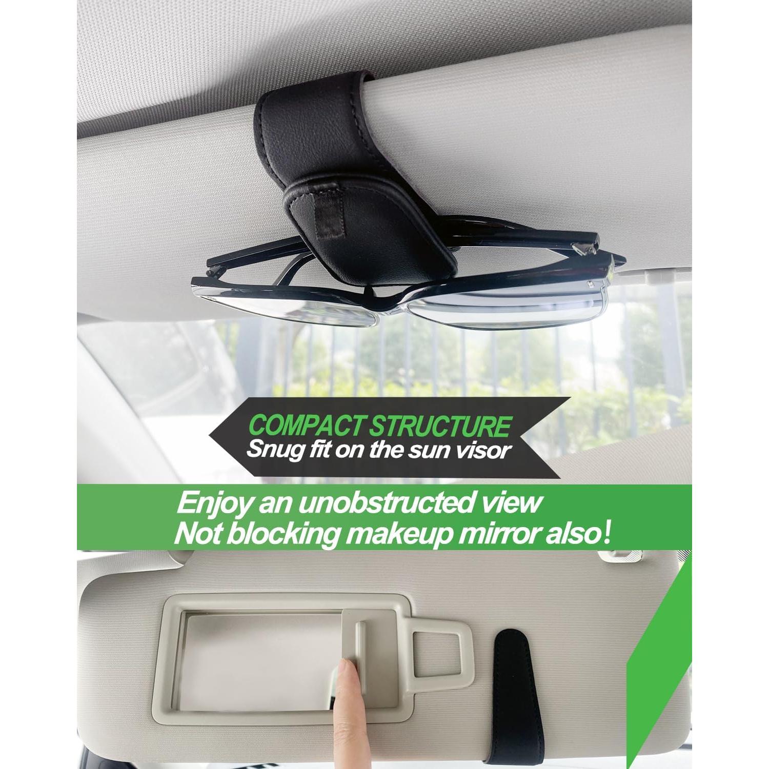 Soporte de Gafas de Sol y Ganchos Teoenix 2 Paquete Beige