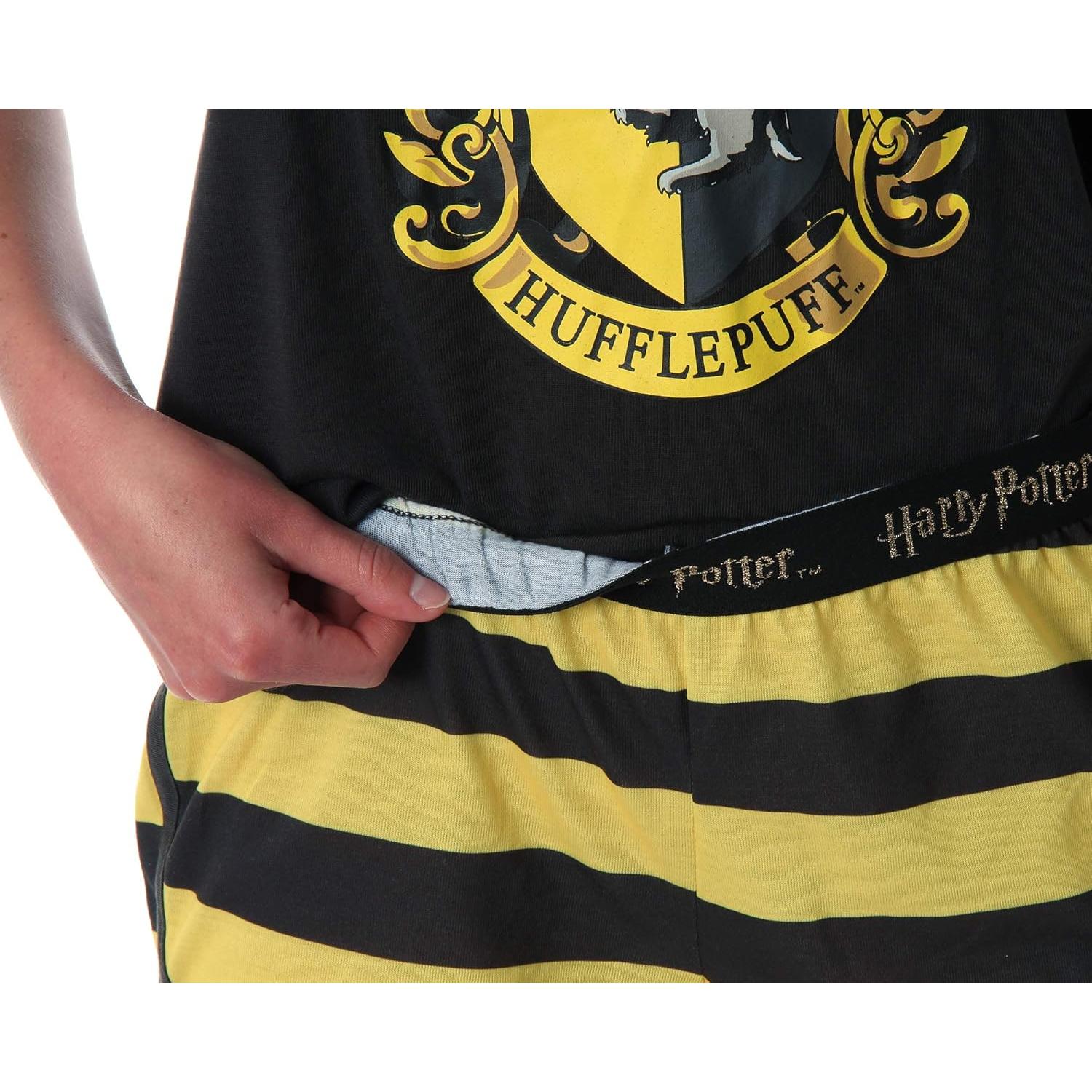 Pijama Tank Top y Shorts Hufflepuff Harry Potter - Intimo