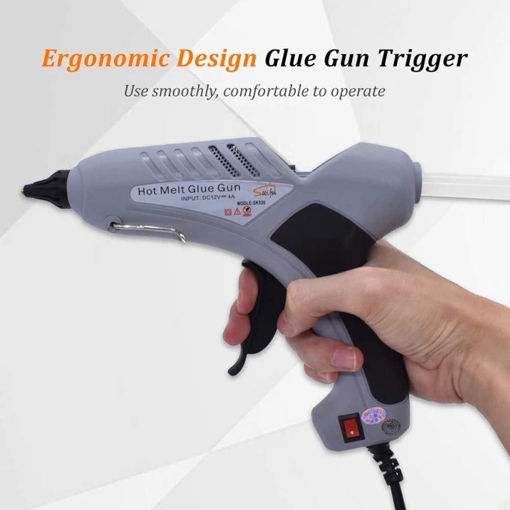 Pistola de Pegamento Caliente Sackful 100W 12V Cable 150cm