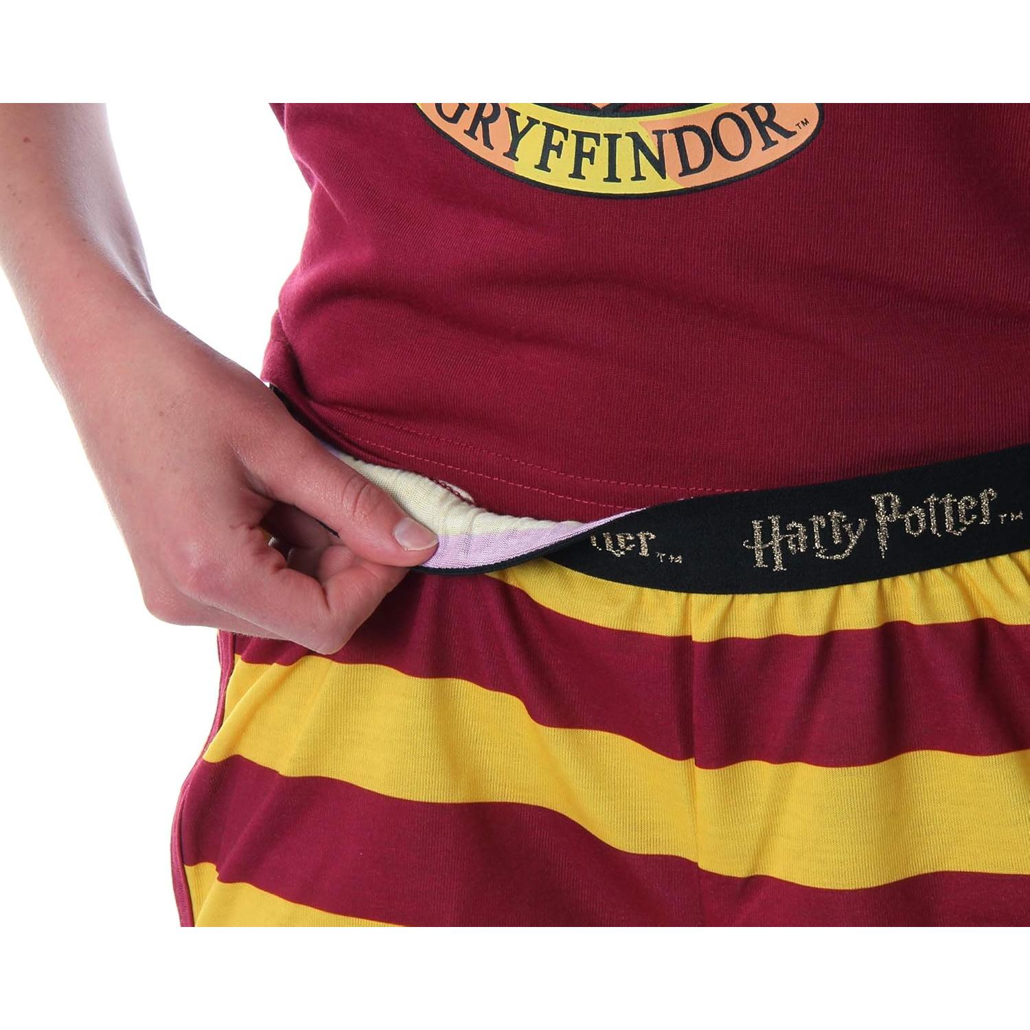 Pijama de Tanque y Shorts Gryffindor Harry Potter