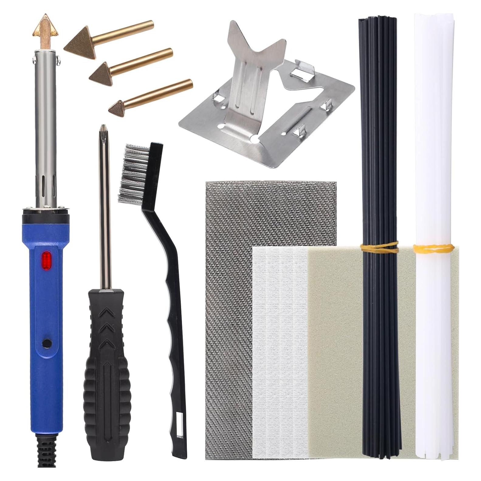 Kit de Soldador de Plástico WEP 960-IV 110V 60W con Accesorios