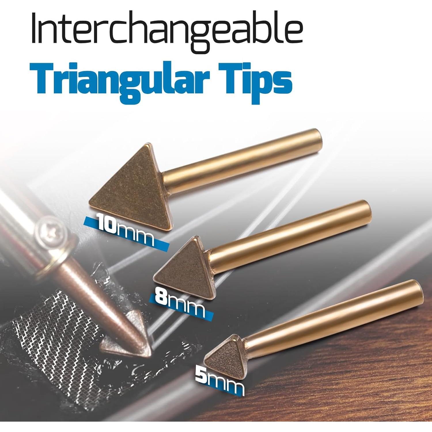 Kit de Soldador de Plástico WEP 960-IV 110V 60W con Accesorios