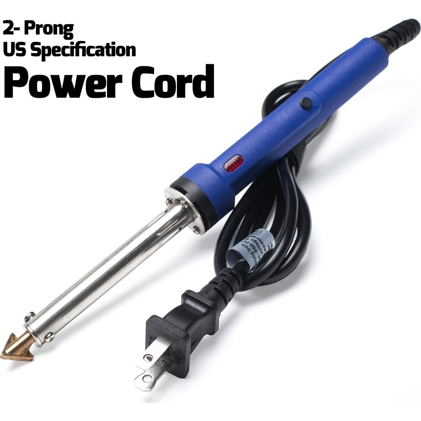 Kit de Soldador de Plástico WEP 960-IV 110V 60W con Accesorios