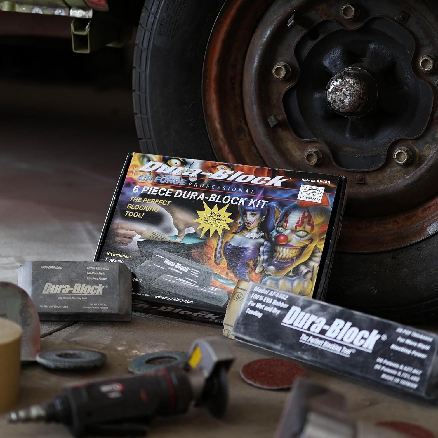 Juego de Lijado Dura-Block 6 Piezas EVA Automotriz